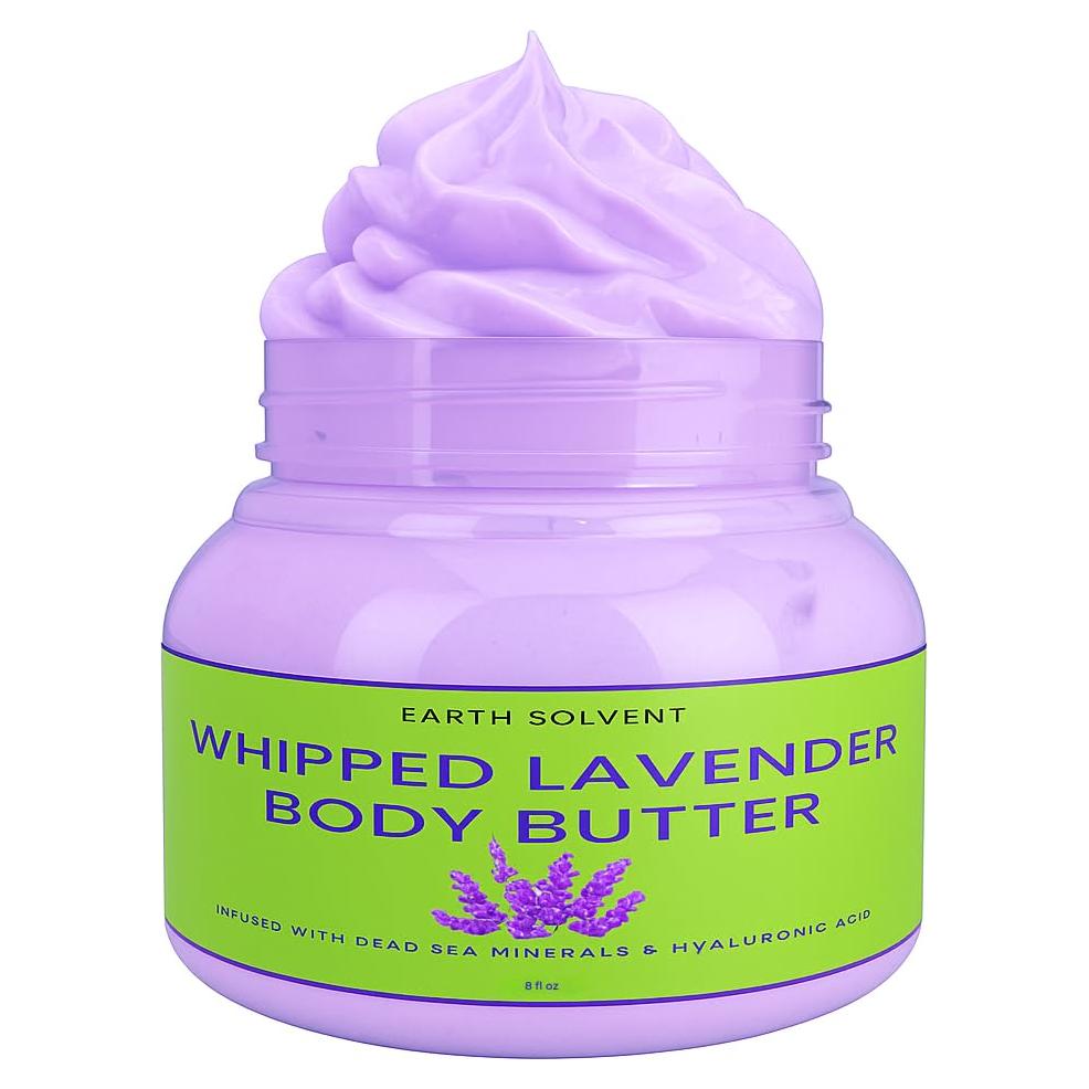 Manteca Corporal de Lavanda Earth Solvent 236.6 ml Hidratante