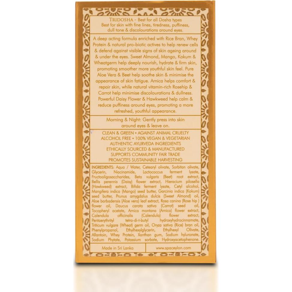 Tratamiento Intensivo para Ojos SPA CEYLON 20 ml - Anti-Ojeras