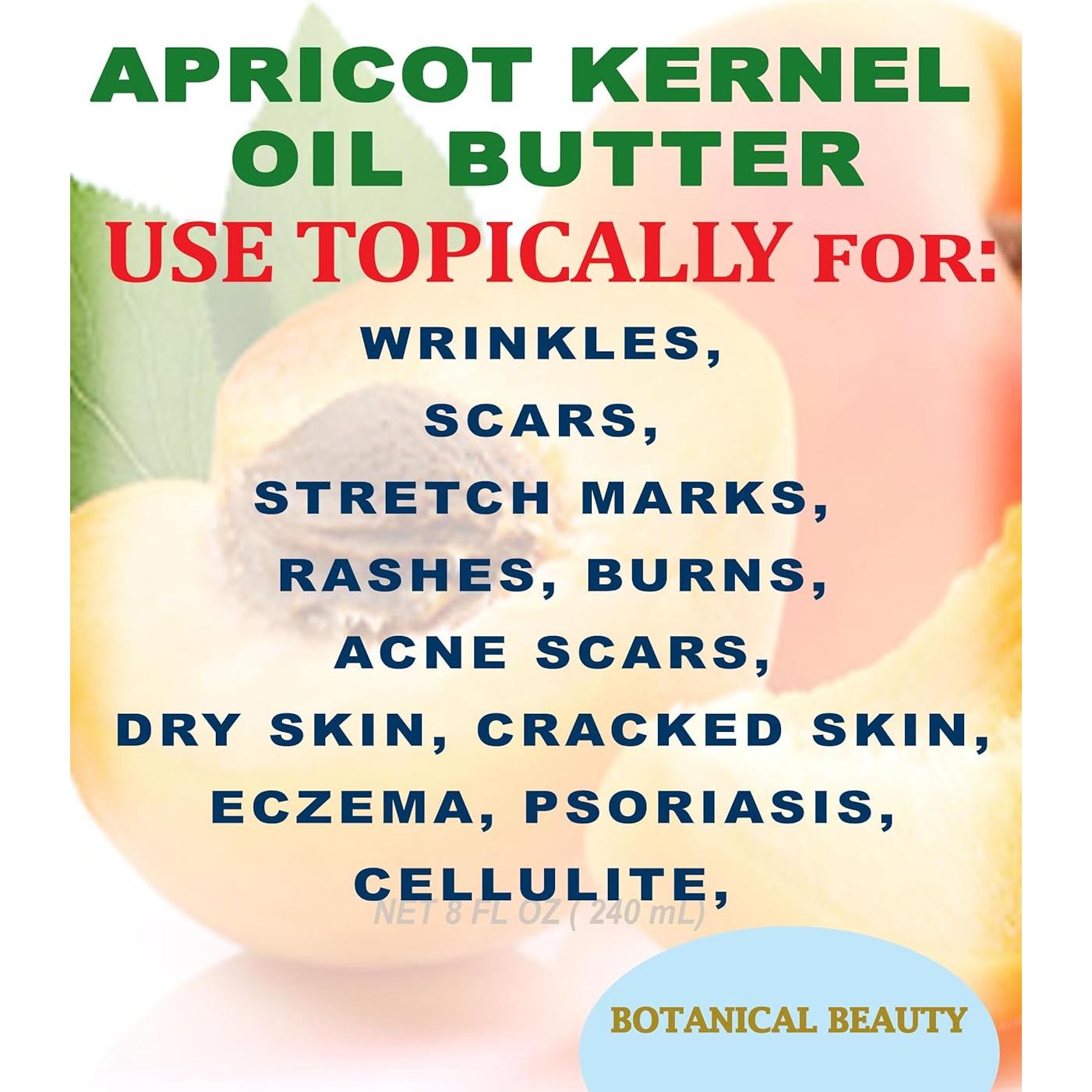 Mantequilla de Aceite de Hueso de Albaricoque 236 ml - Pura Natural