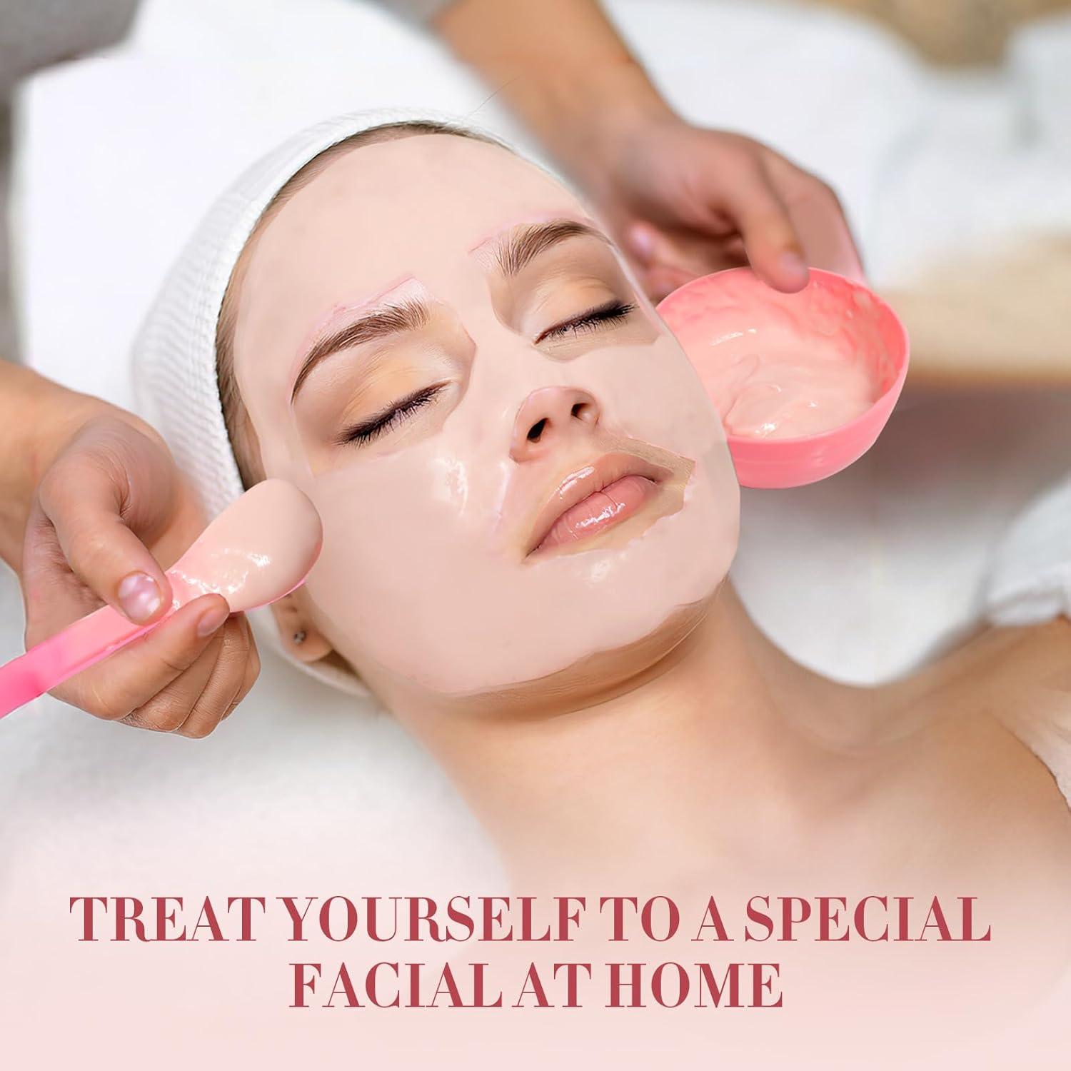 Set de Mascarillas de Gel RIHAKO - Cúrcuma, Rosa y Té Verde