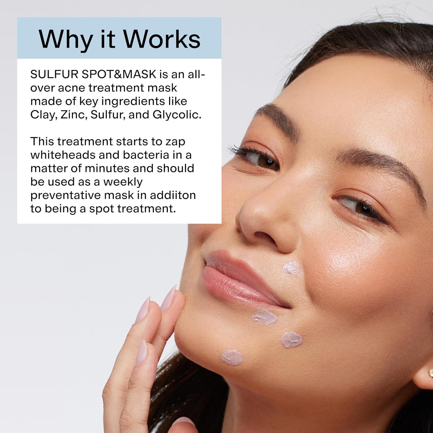 Mascarilla Facial CLEARSTEM Sulfur 30 ml - Control de Acné