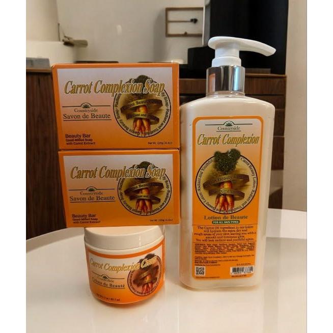 Conjunto de Cuidado de la Piel NLC - 4 Piezas Zanahoria