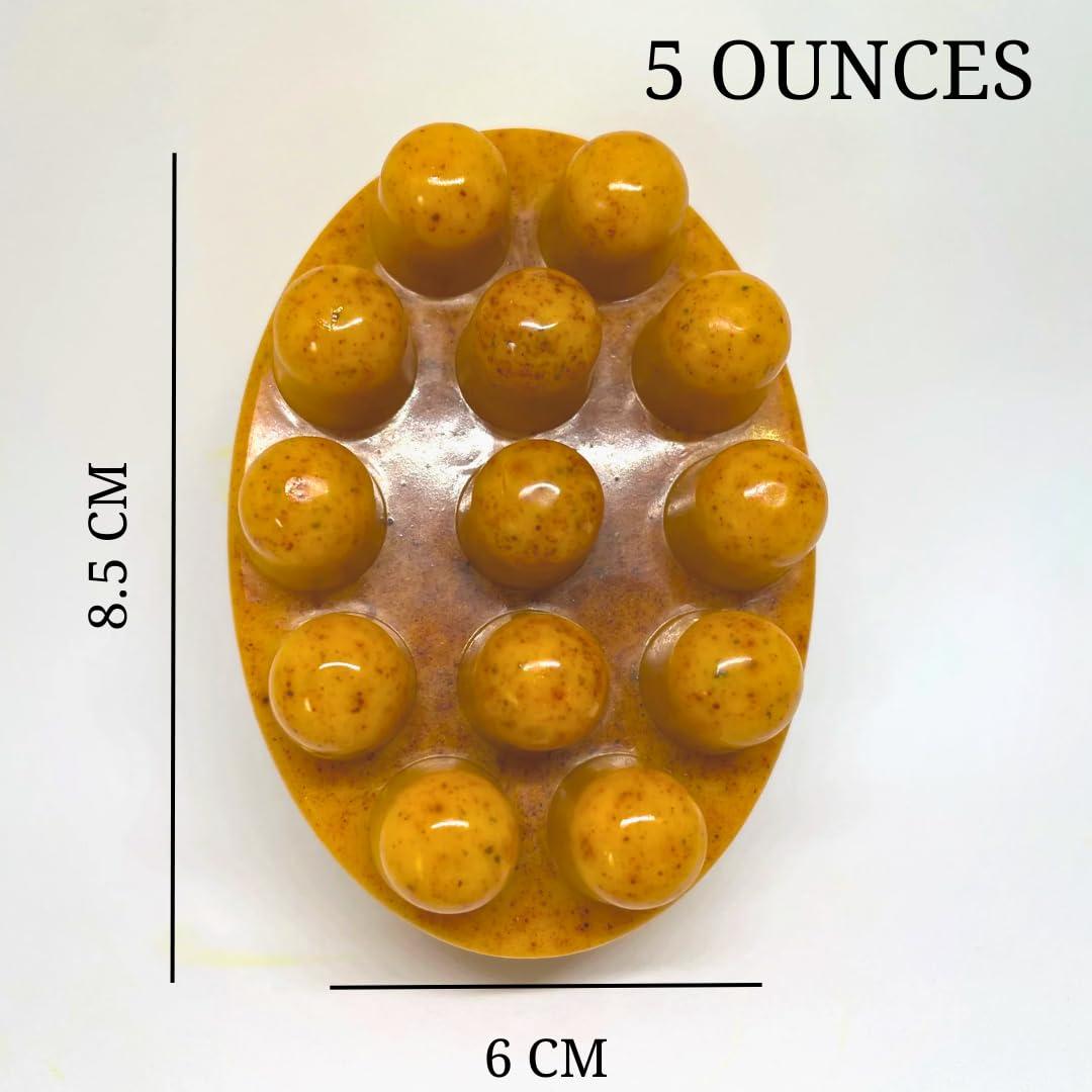 Jabón de Barra Nutritivo de Musgo Marino y Cúrcuma 142g