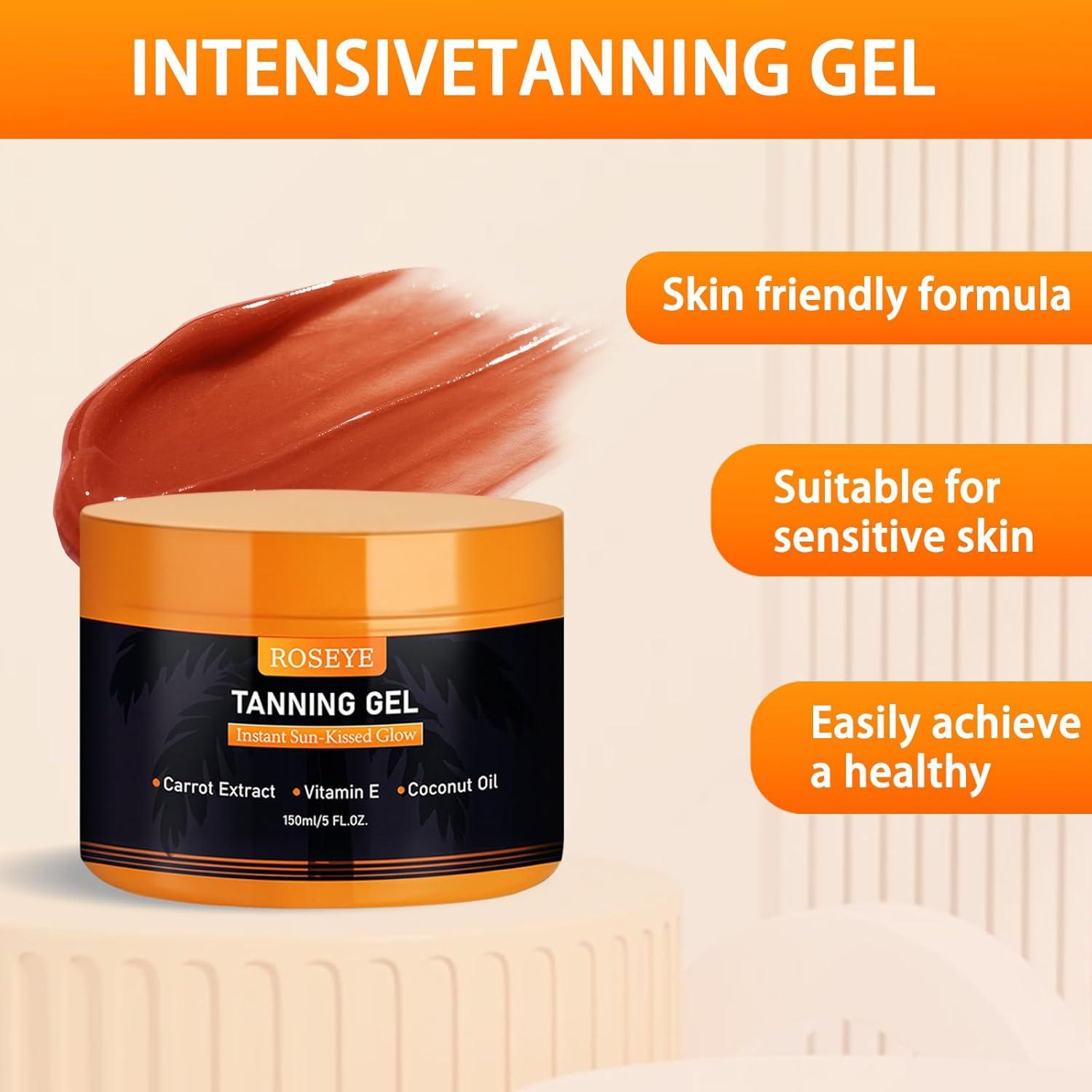 Gel Bronceador Intensivo Bougao 171.5 ML - Brillo Natural