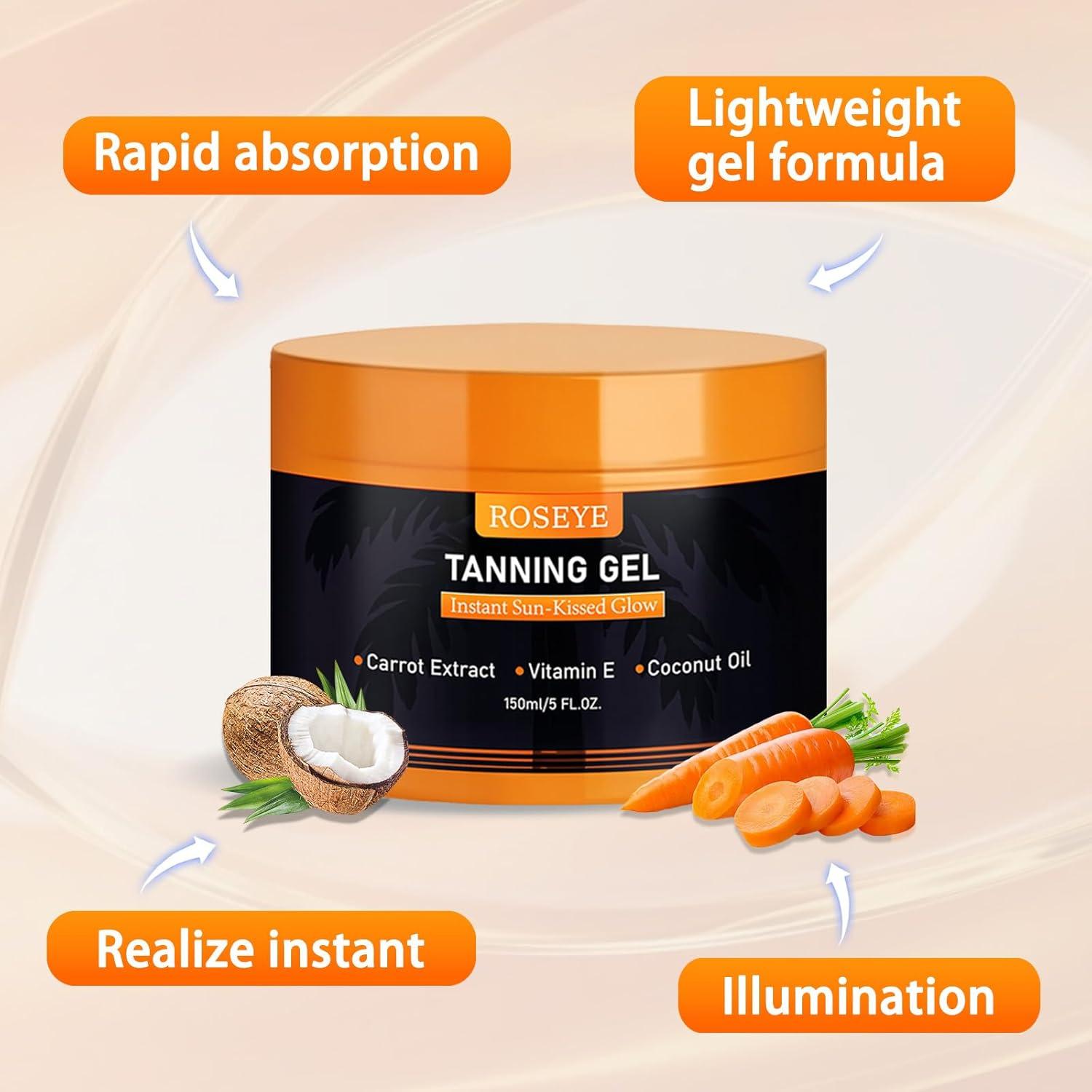 Gel Bronceador Intensivo Bougao 171.5 ML - Brillo Natural