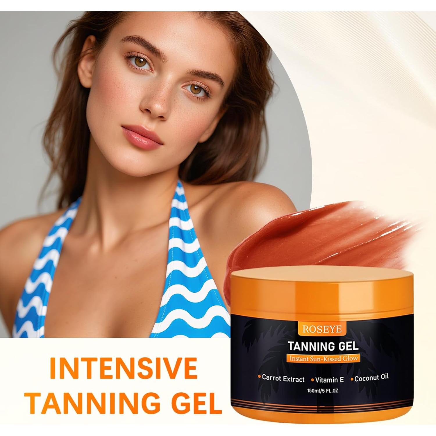 Gel Bronceador Intensivo Bougao 171.5 ML - Brillo Natural