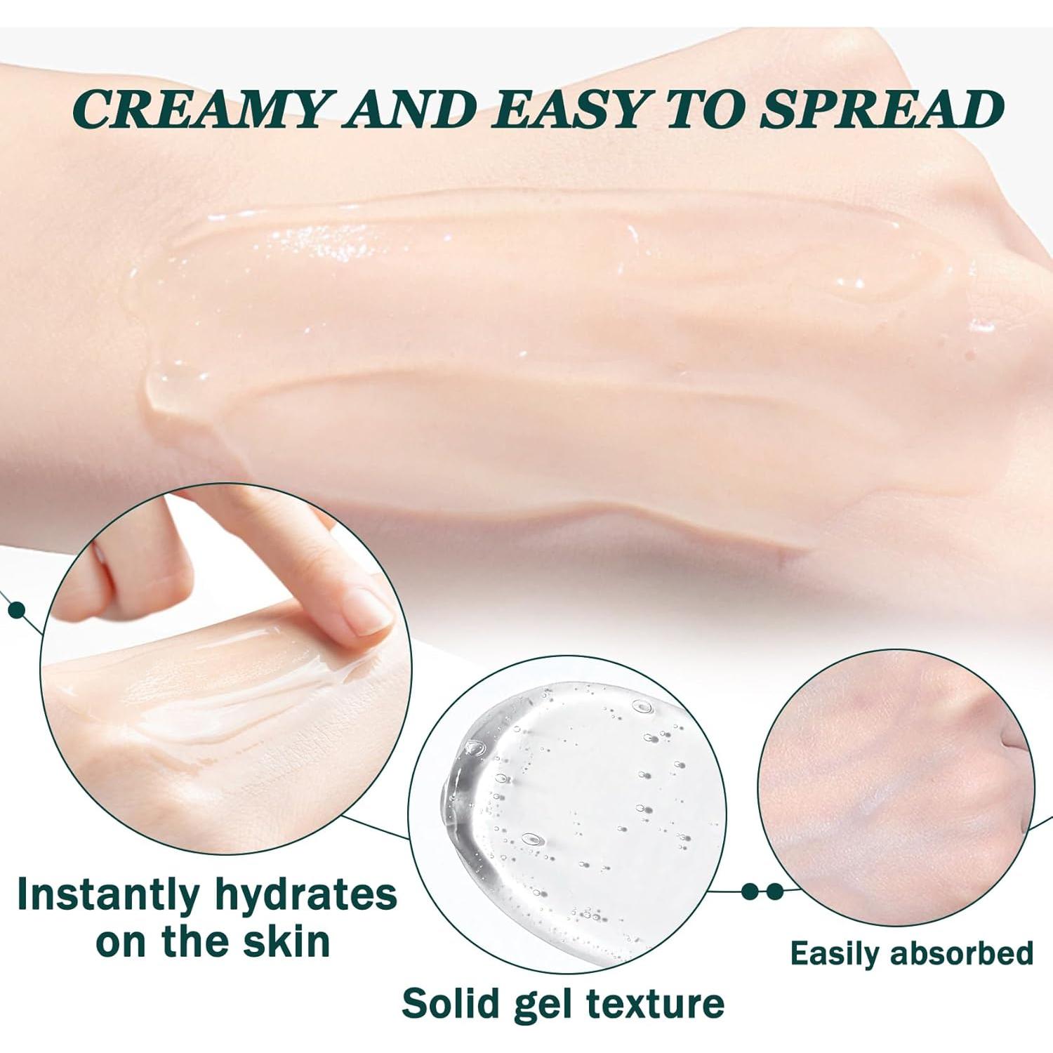 Gel de Aloe Vera Orgánico QSLYUYUAN 308g Hidratante Piel