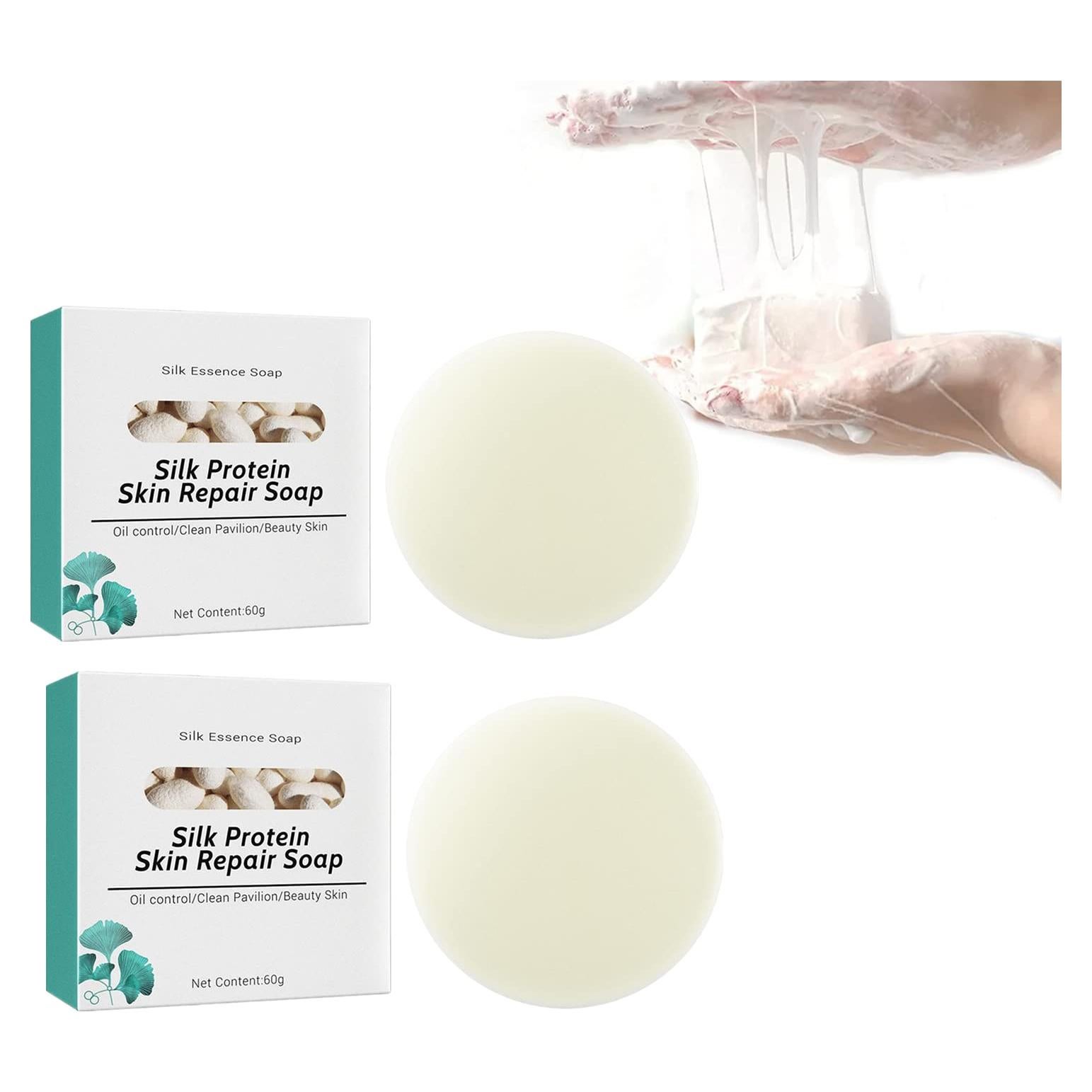 Jabón Blanqueador de Colágeno SkinFerm 60g - 2 Piezas