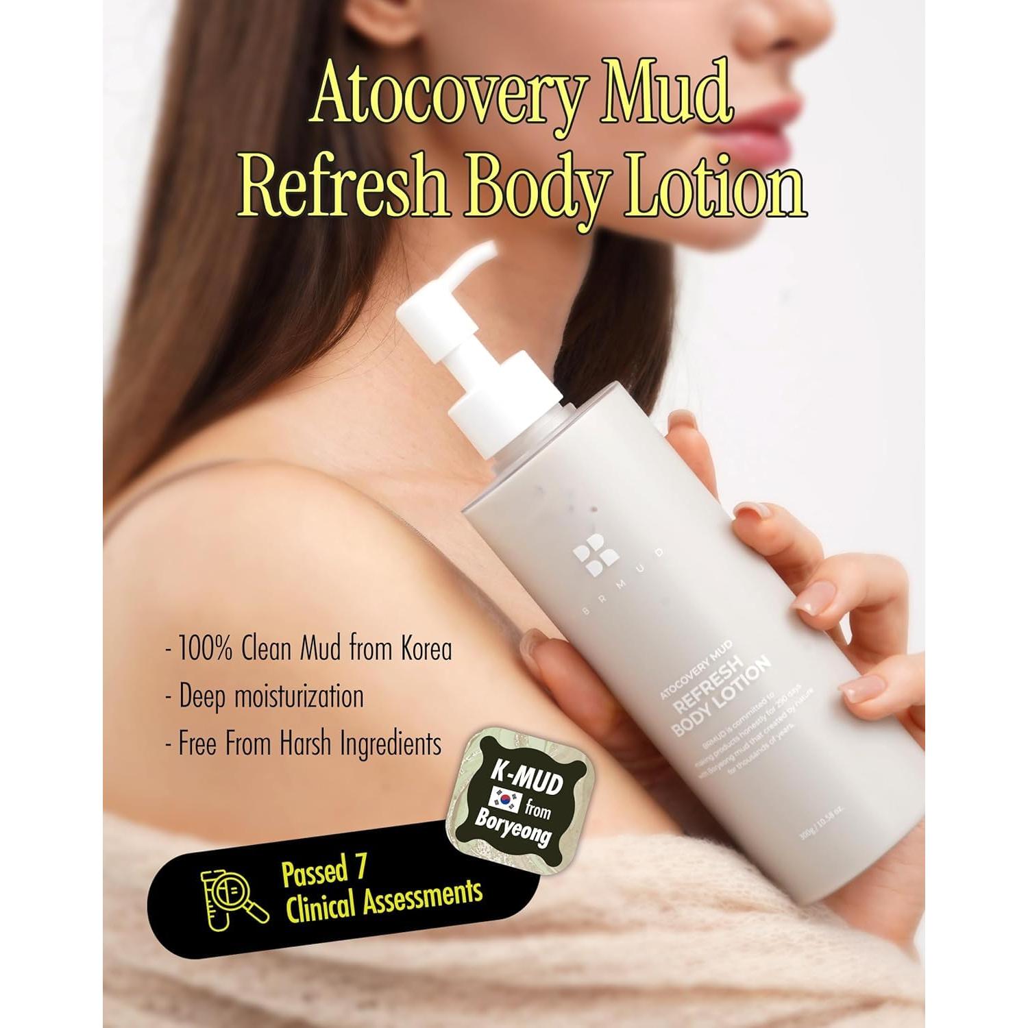 Crema Corporal Hidratante BRMUD Atocovery 300g - Barro Boryeong