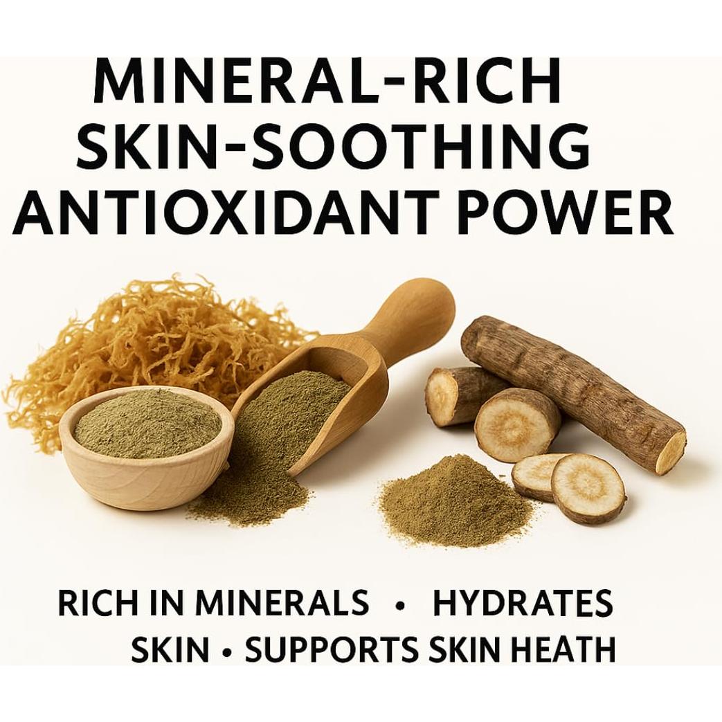 Juego de Jabones de Musgo Marino Irlandés - 3 Piezas con Leche de Cabra