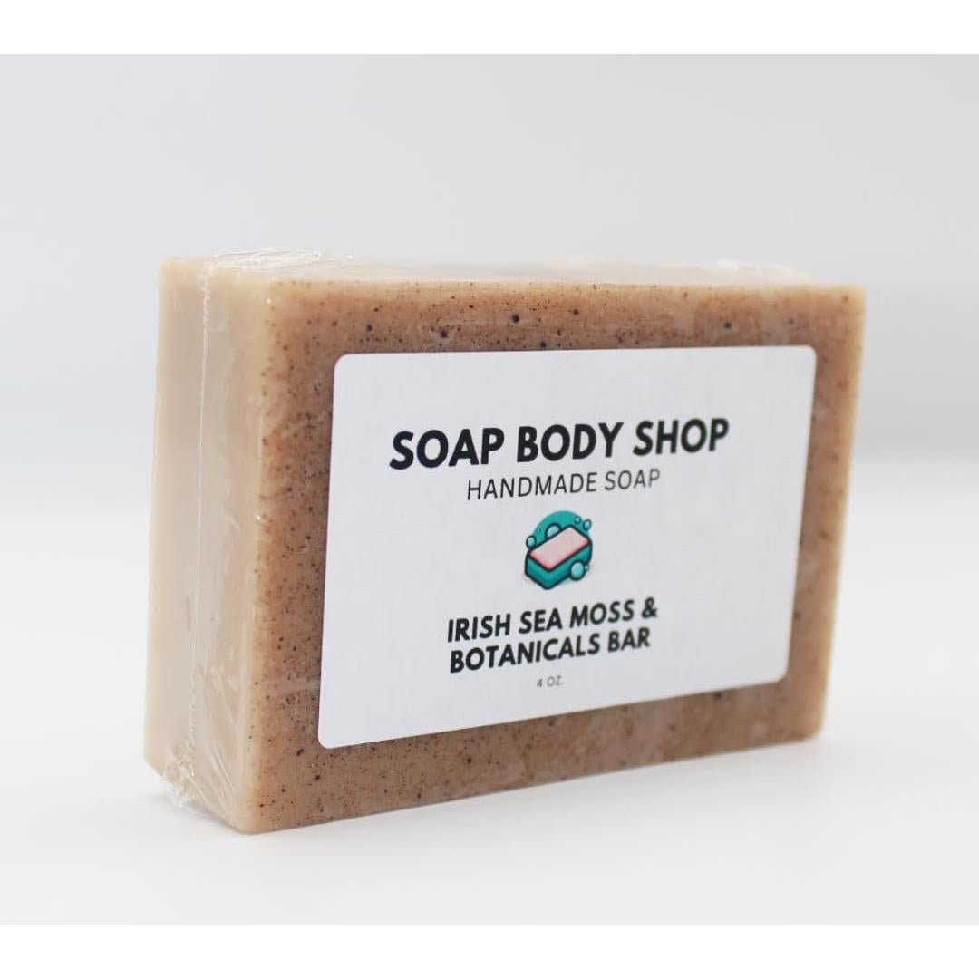 Juego de Jabones de Musgo Marino Irlandés - 3 Piezas con Leche de Cabra