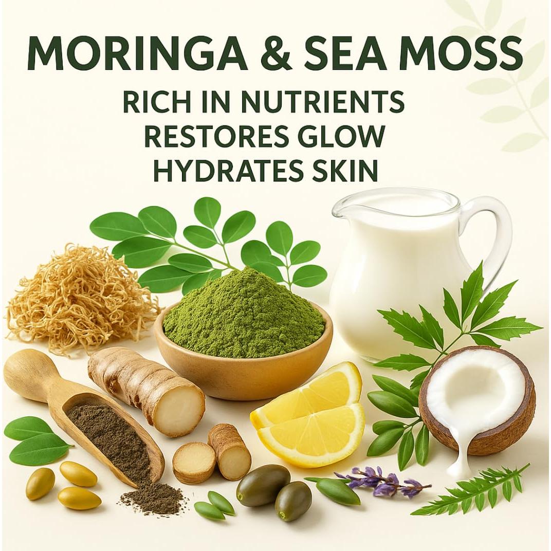 Juego de Jabones de Musgo Marino Irlandés - 3 Piezas con Leche de Cabra