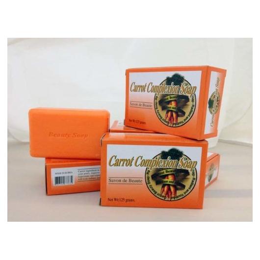 Jabón de Complejión de Zanahoria - Caja de 72 Unidades