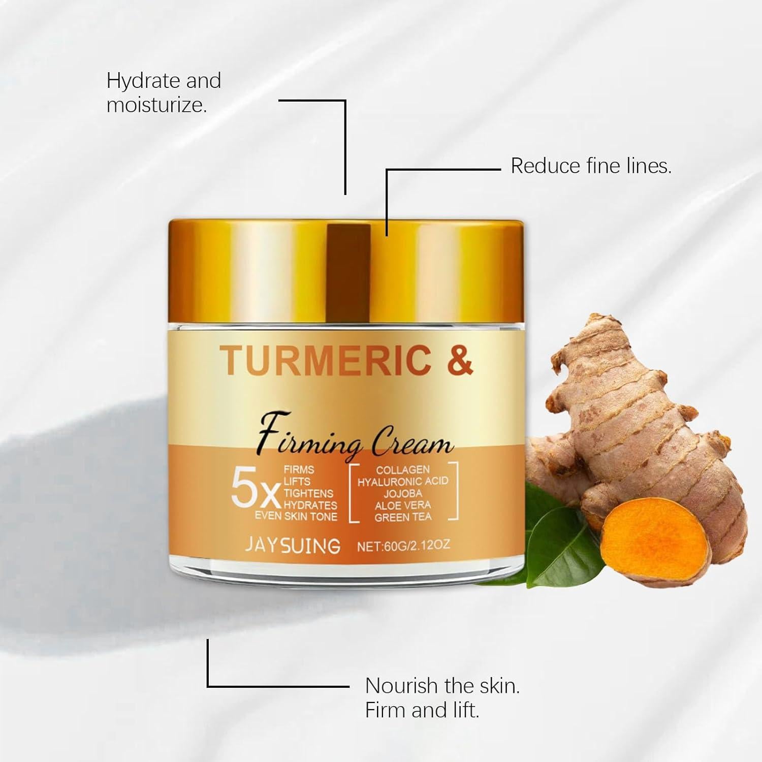 Crema Facial Hidratante Anti-Envejecimiento HWM 62.5 ML