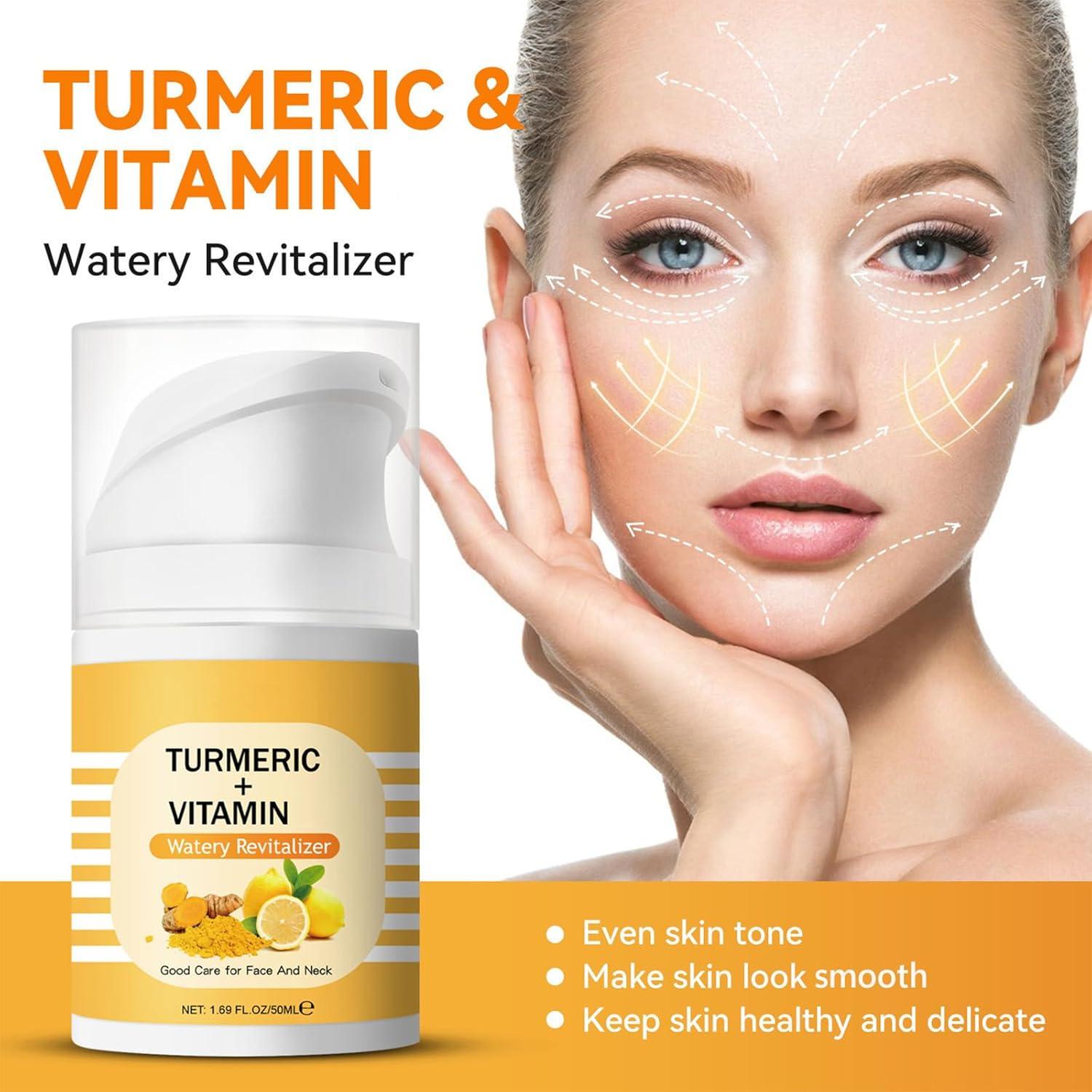 Crema Facial Hidratante Grospe de Cúrcuma y Vitamina 50ml