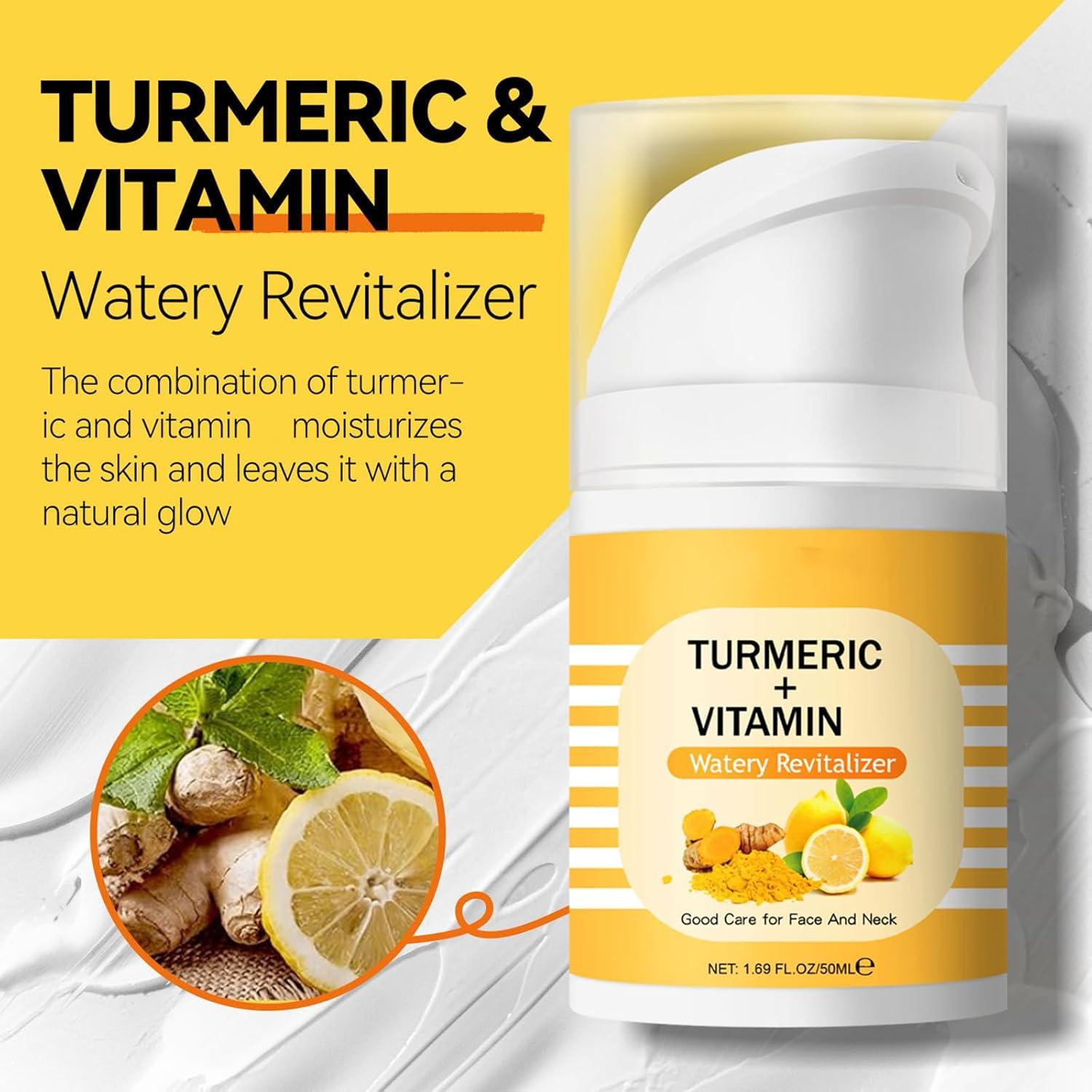 Crema Facial Hidratante Grospe de Cúrcuma y Vitamina 50ml