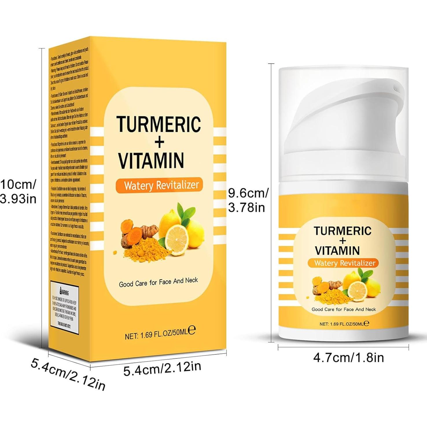 Crema Facial Hidratante Grospe de Cúrcuma y Vitamina 50ml