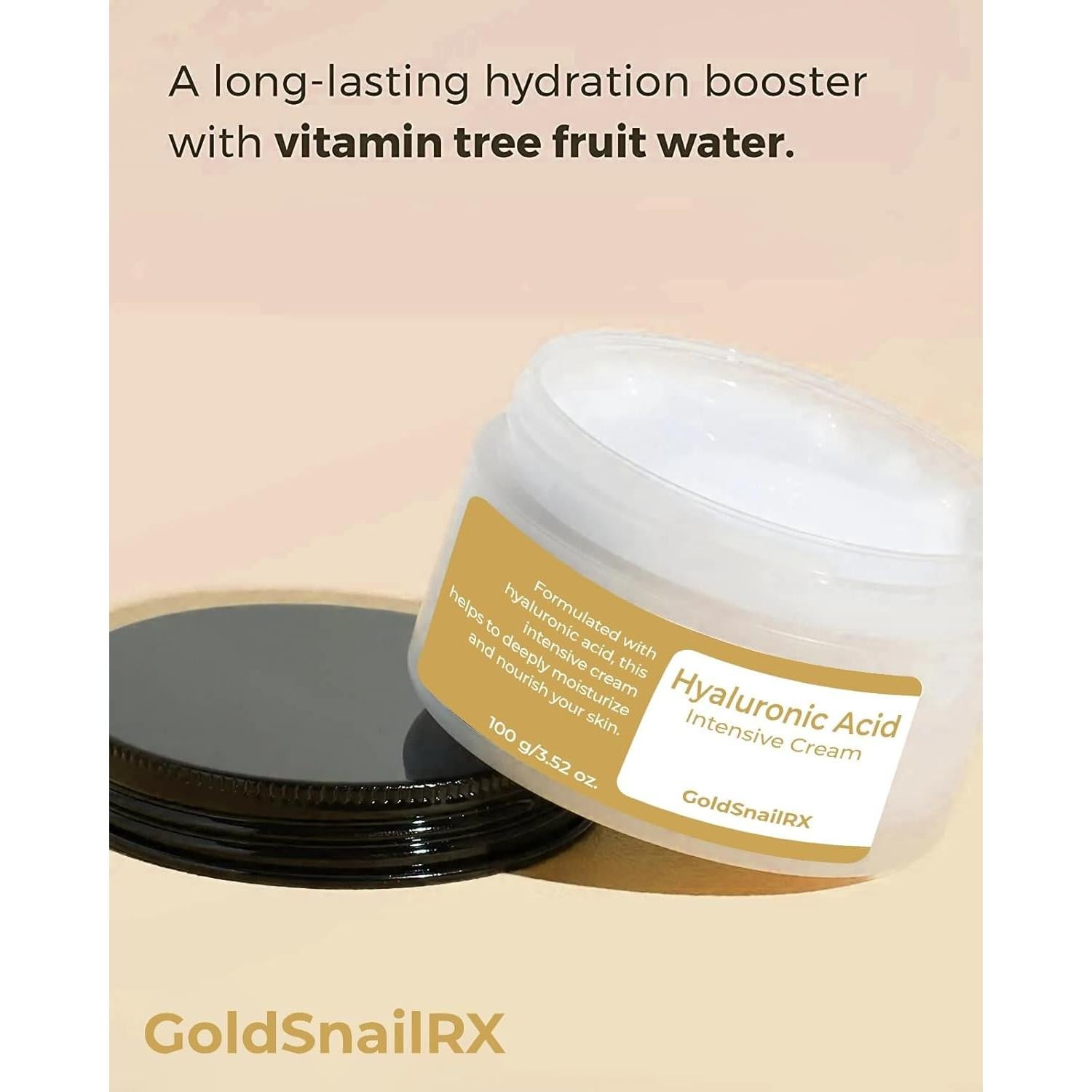 Crema Intensiva Hidratante Gold Snail RX 143 g - Antienvejecimiento