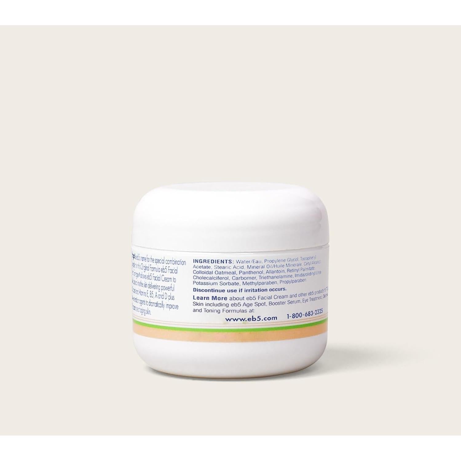 Crema Facial Clásica eb5 56.7g Hidratación 24h Anti-envejecimiento