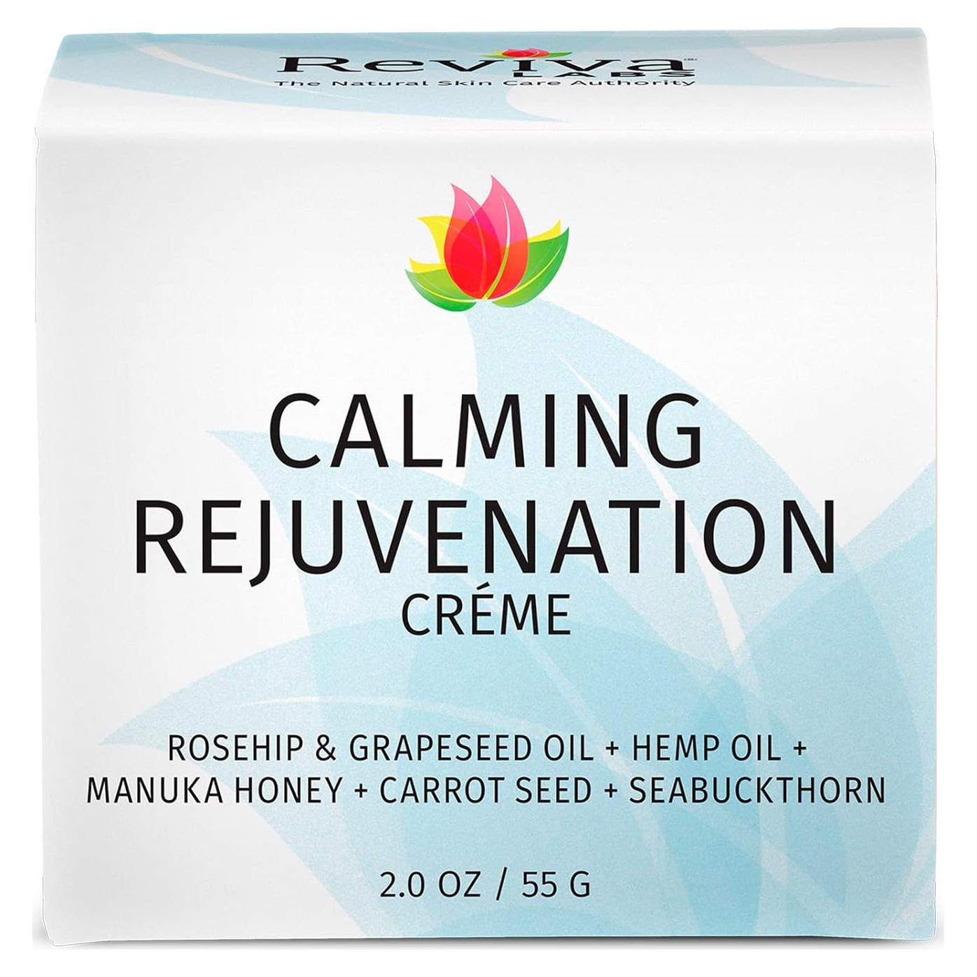Crema Rejuvenecedora Calmante Reviva Labs 60ml con Rosa Mosqueta