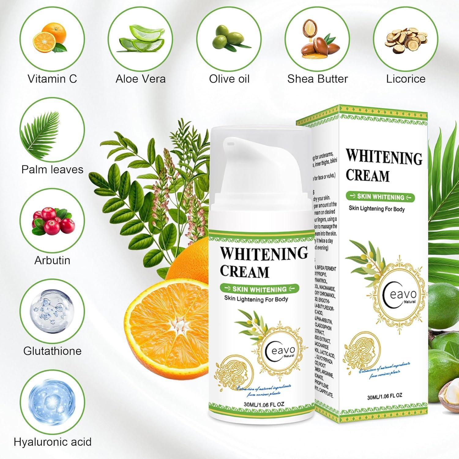 Crema Aclaradora para Áreas Íntimas Ceavo 30 ml