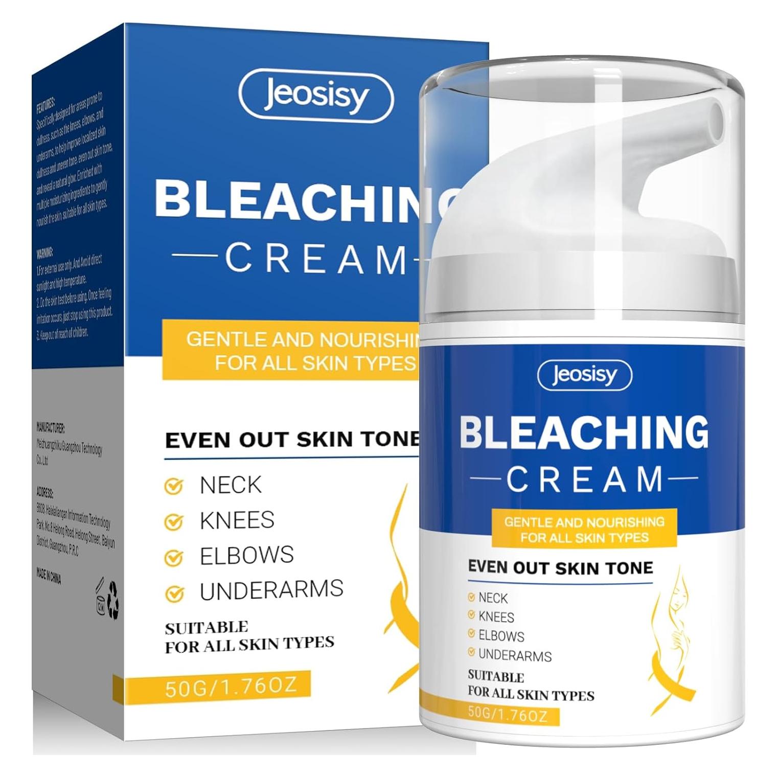 Crema Aclaradora de Piel Jeosisy 99.9g Hidratante para Áreas Íntimas