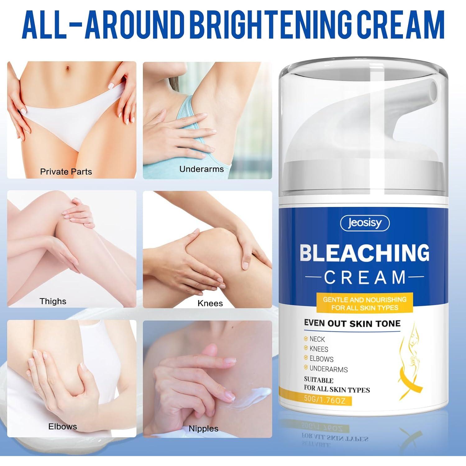 Crema Aclaradora de Piel Jeosisy 99.9g Hidratante para Áreas Íntimas