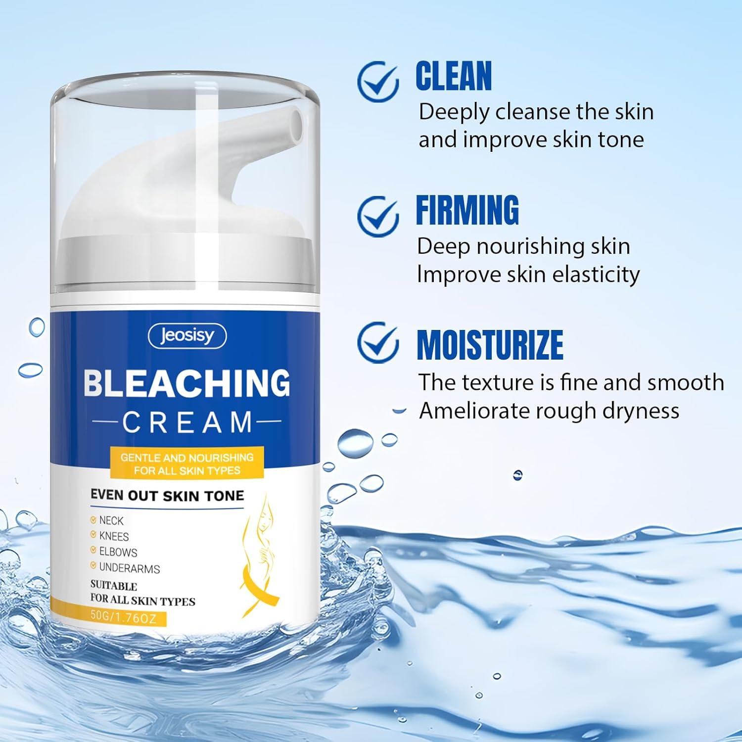 Crema Aclaradora de Piel Jeosisy 99.9g Hidratante para Áreas Íntimas