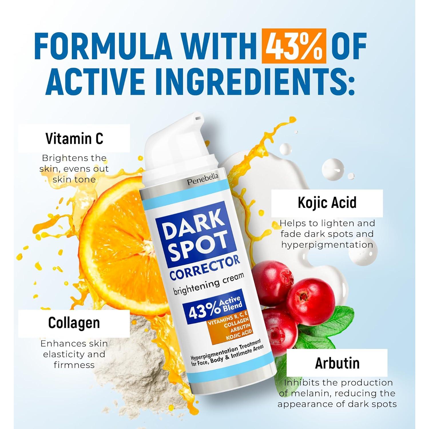 Crema Aclaradora de Manchas Oscuras PENEBELLA 108g