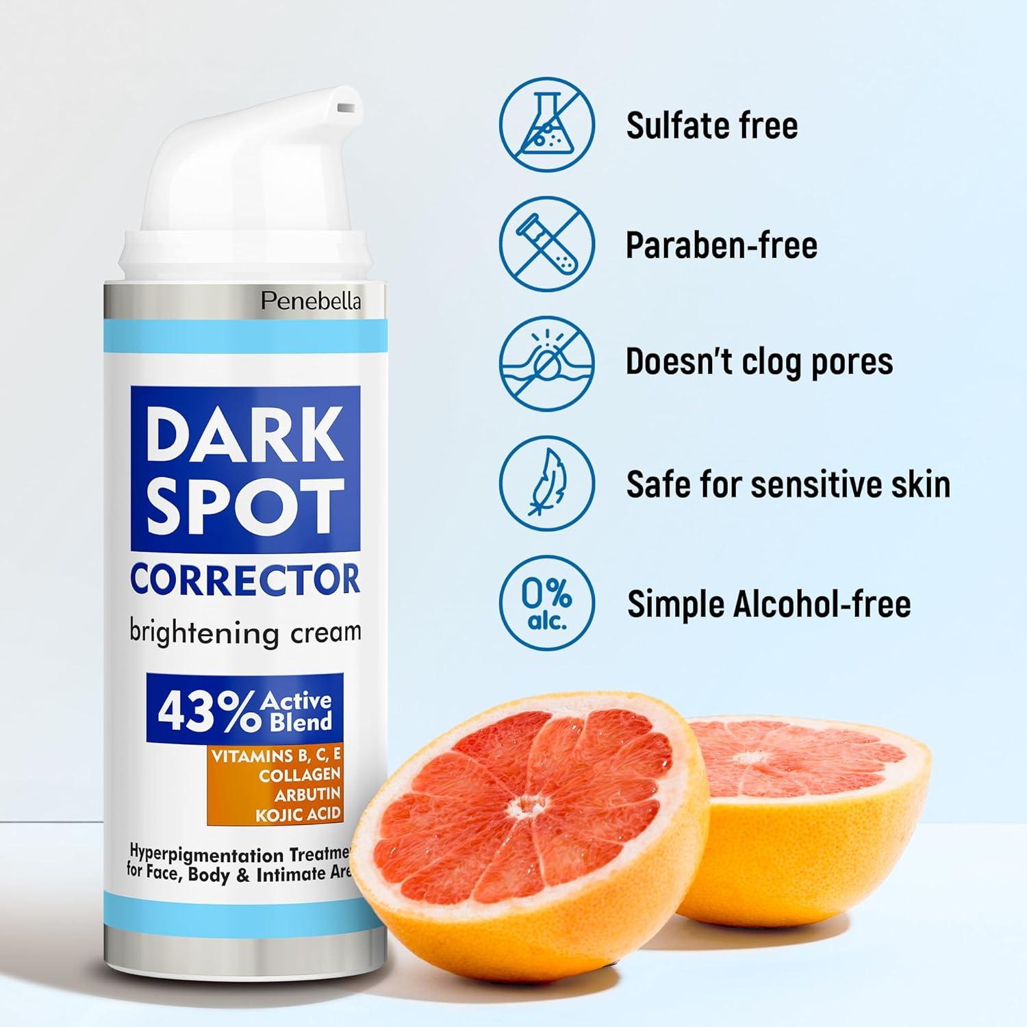 Crema Aclaradora de Manchas Oscuras PENEBELLA 108g