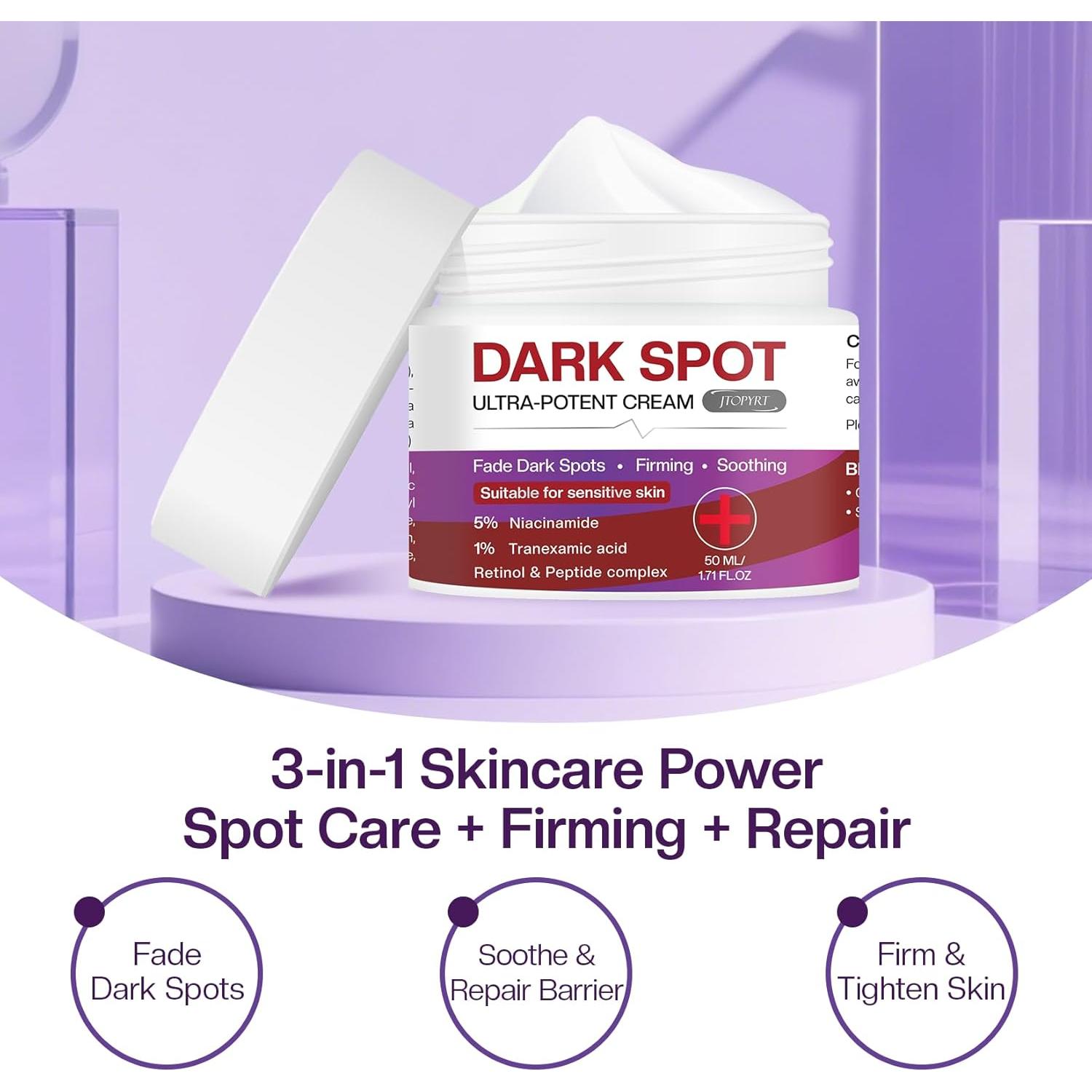 Crema Aclaradora para Manchas Oscuras Jtopyrt 181g