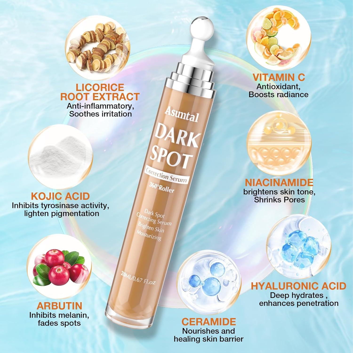 Removedor de Manchas Oscuras Ausmtal 19.9 ml con Rodillo