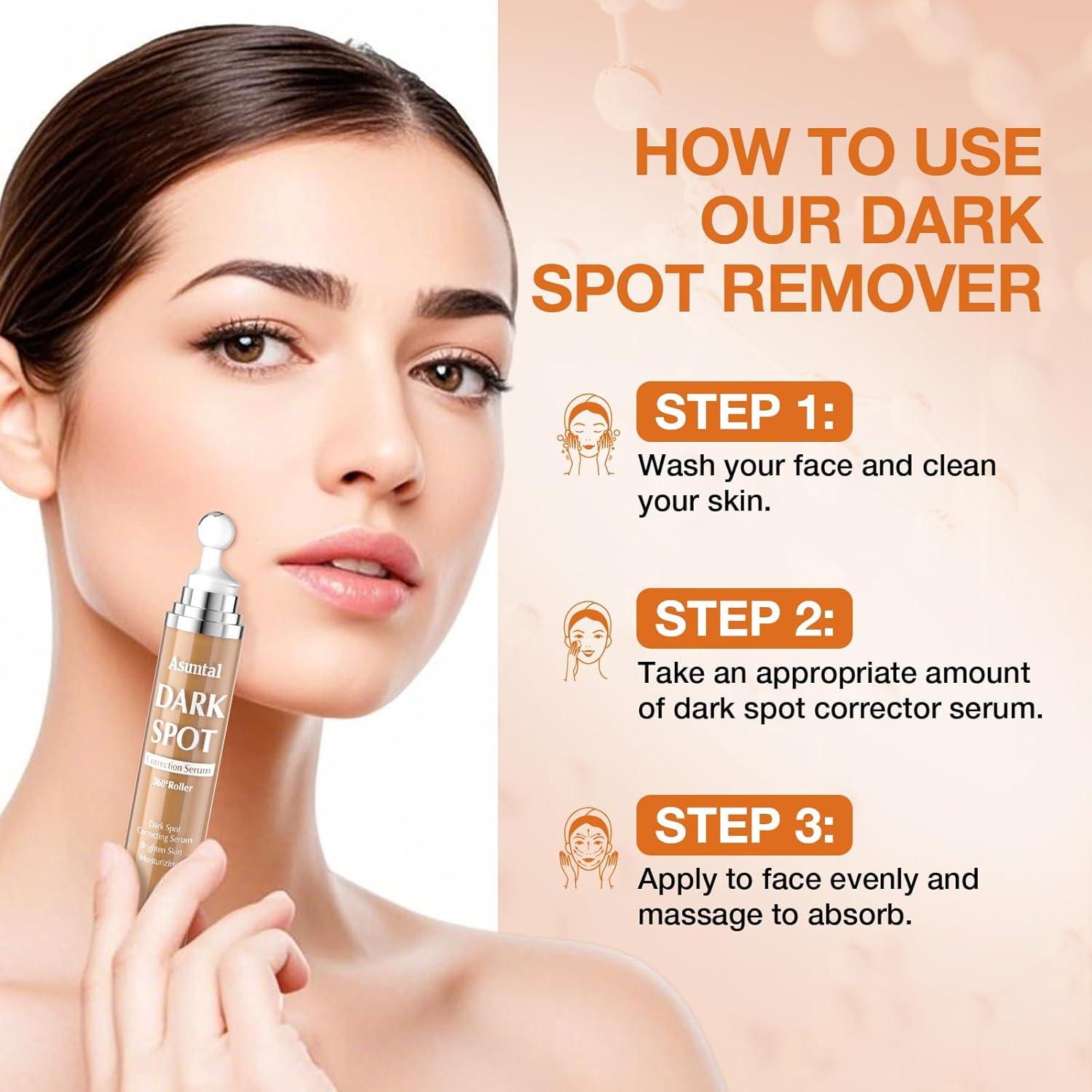 Removedor de Manchas Oscuras Ausmtal 19.9 ml con Rodillo