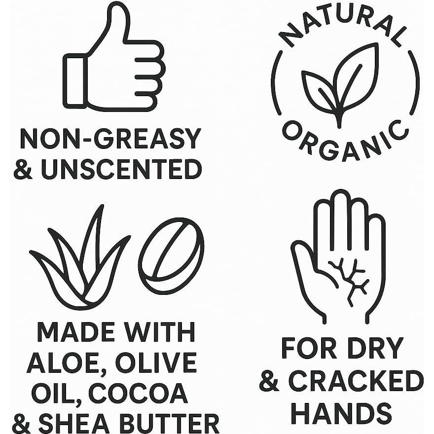 Crema de Manos Natural Farmhands 56.7g - Sin Grasa y Sin Fragancia