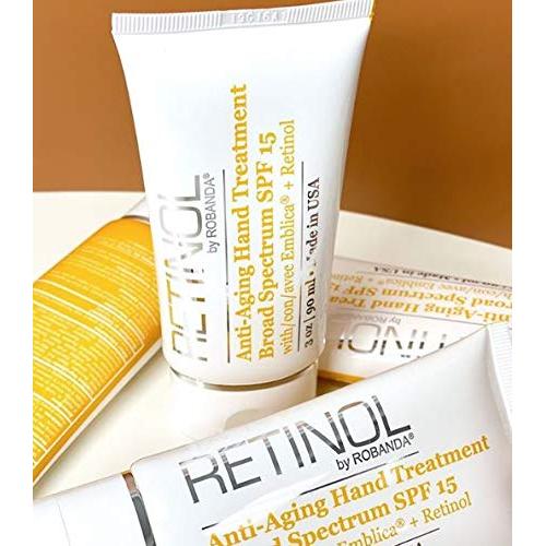 Crema de Manos Anti-Envejecimiento Robanda con Retinol 85 g