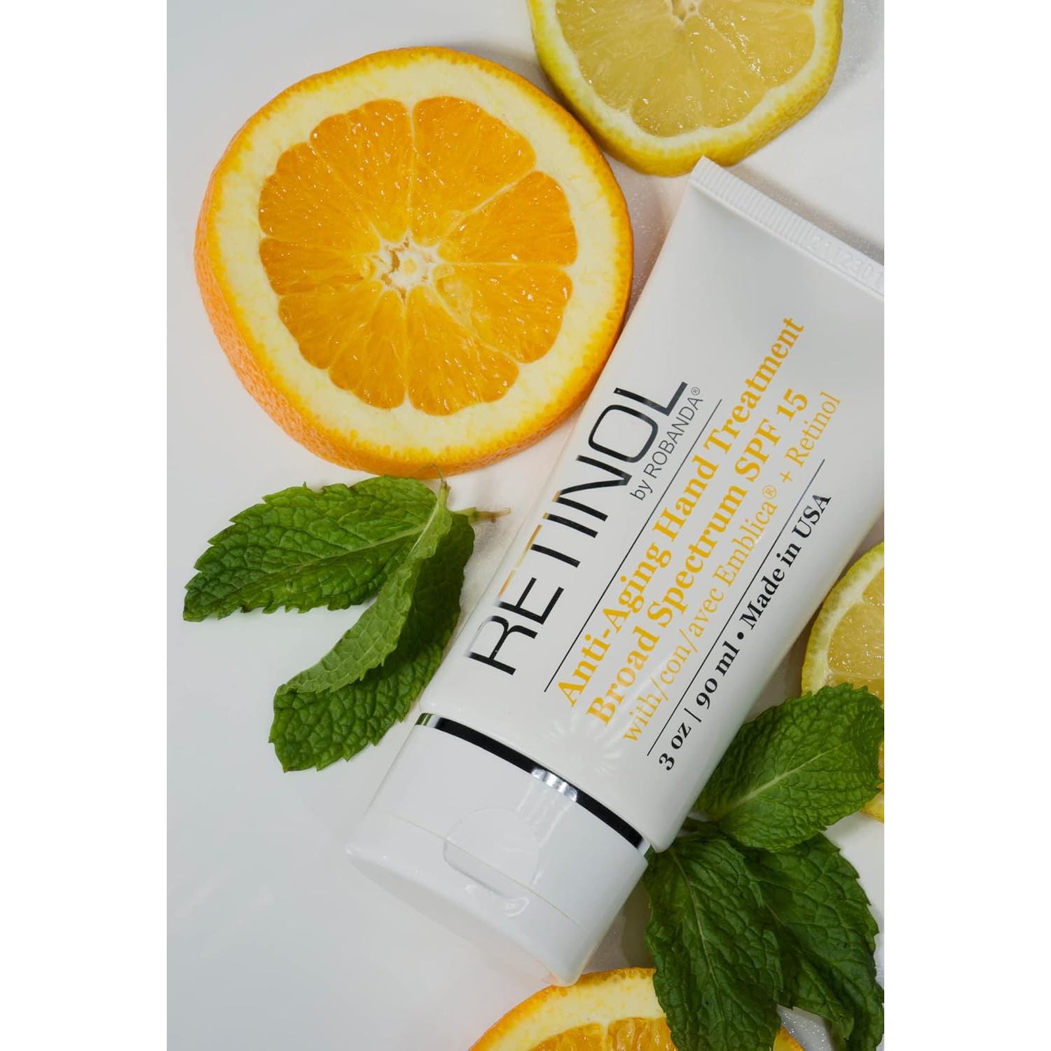 Crema de Manos Anti-Envejecimiento Robanda con Retinol 85 g