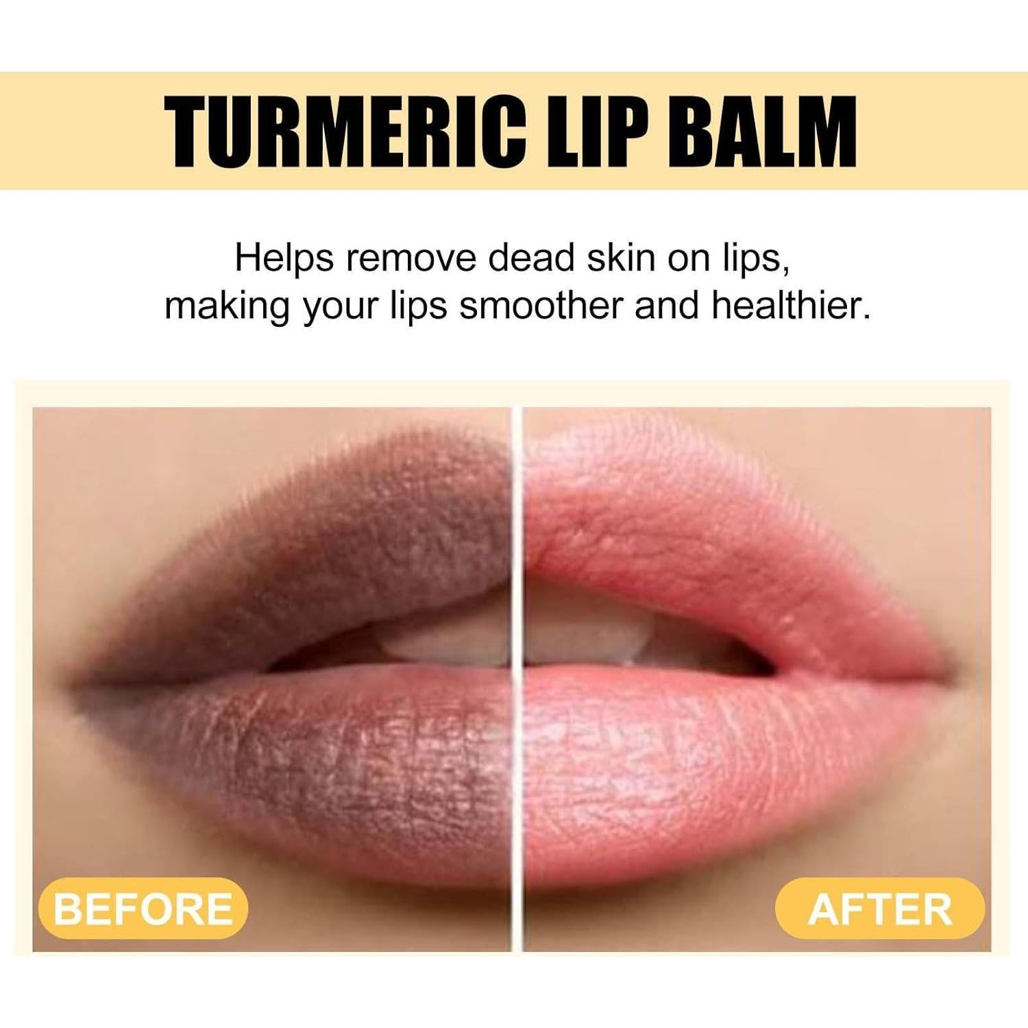 Bálsamo Labial de Cúrcuma RnemiTe-amo - Hidratante y Exfoliante