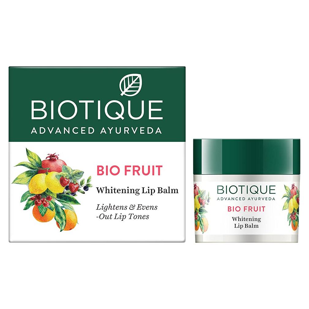 Bálsamo Labial Biotique Bio Fruit 12g - Aclarante Frutal