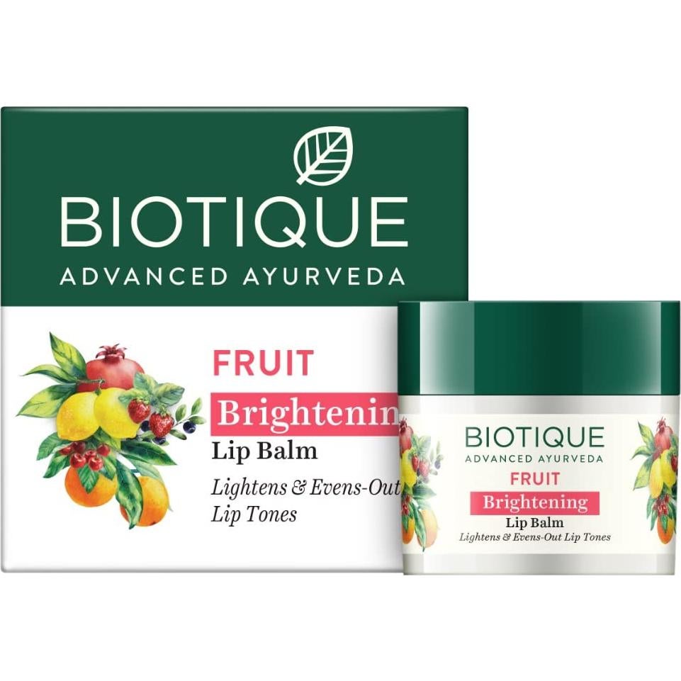 Bálsamo Labial Biotique Bio Fruit 12g - Aclarante Frutal