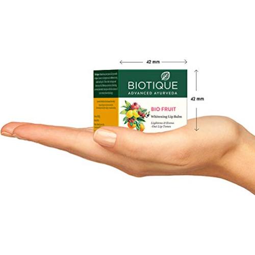 Bálsamo Labial Biotique Bio Fruit 12g - Aclarante Frutal