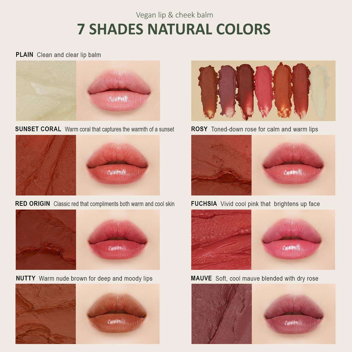 Bálsamo Labial Rehidratante Vegano Hersteller Rojo Origen 17.8g