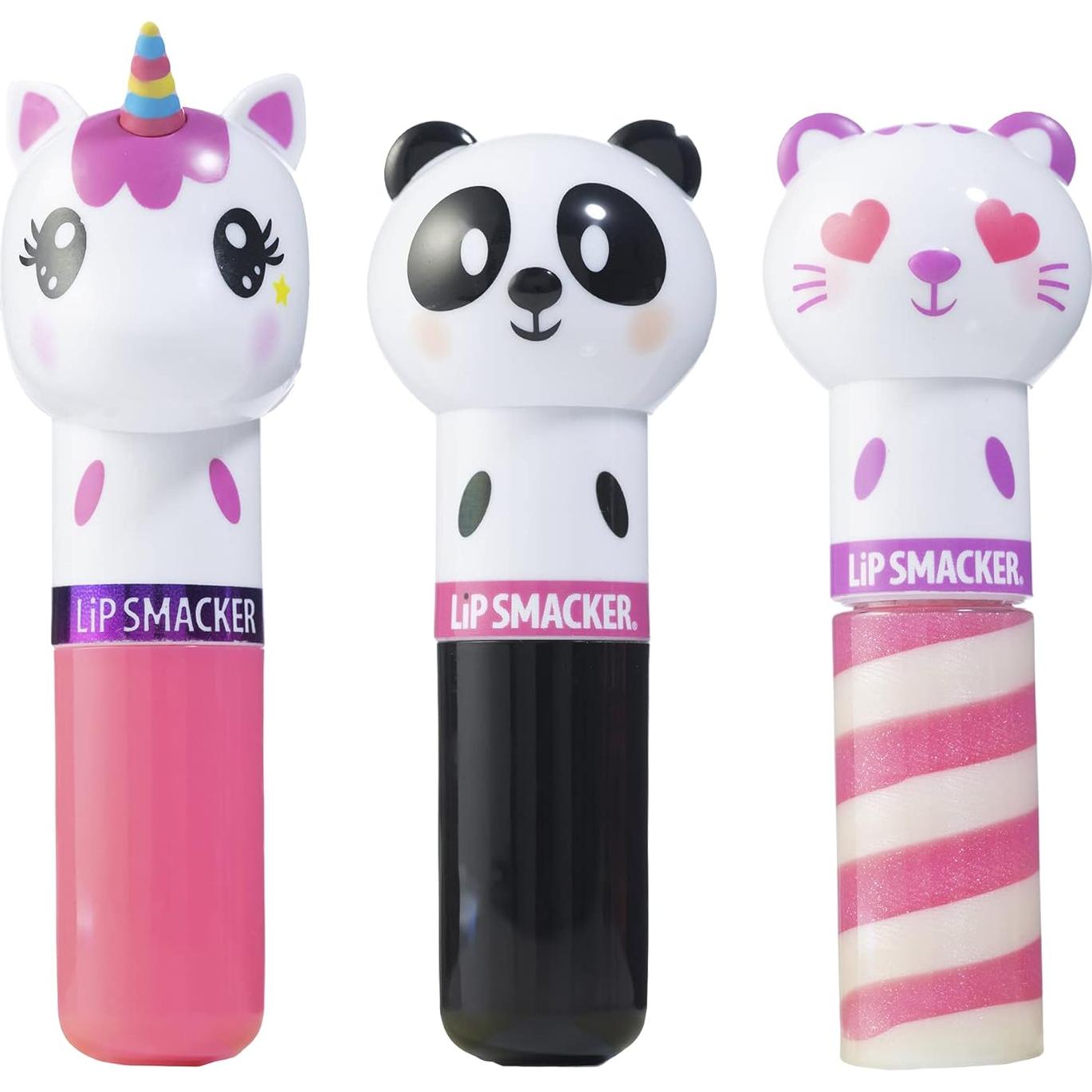 Conjunto 3 Bálsamos Labiales Hidratantes Lip Smacker Lippy Pals