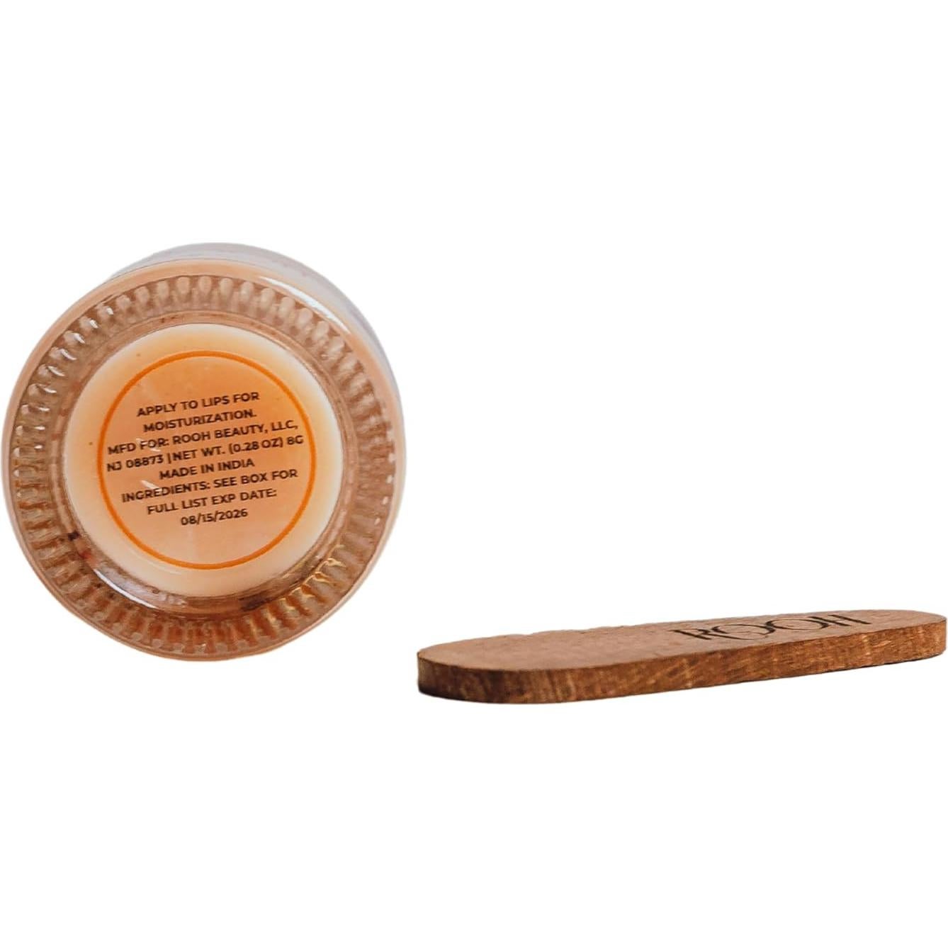 Bálsamo Labial Vegano Rooh Naranja Canela 59g Hidratante