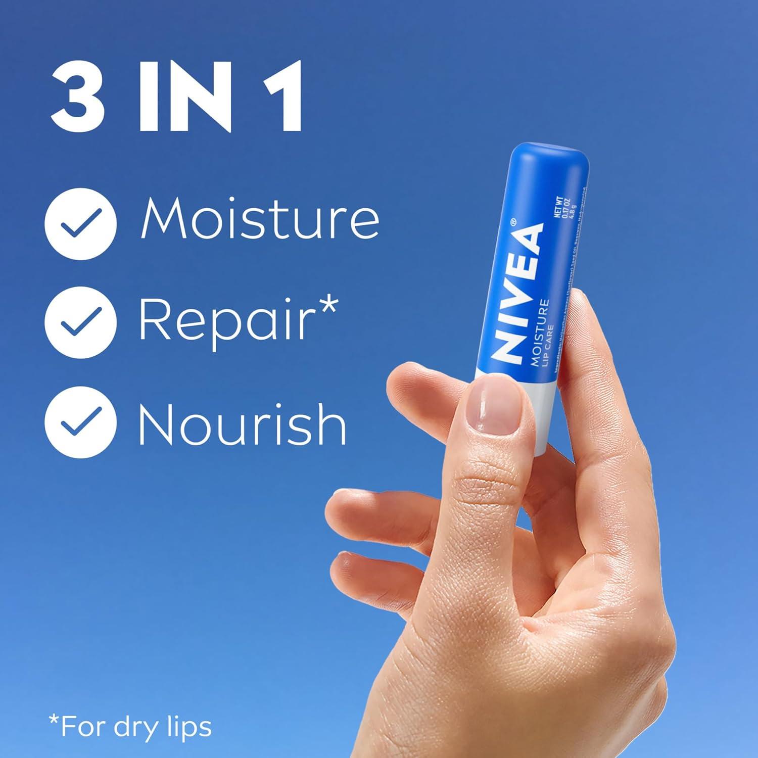 Bálsamo Labial Hidratante NIVEA con Manteca de Karité 4.8g