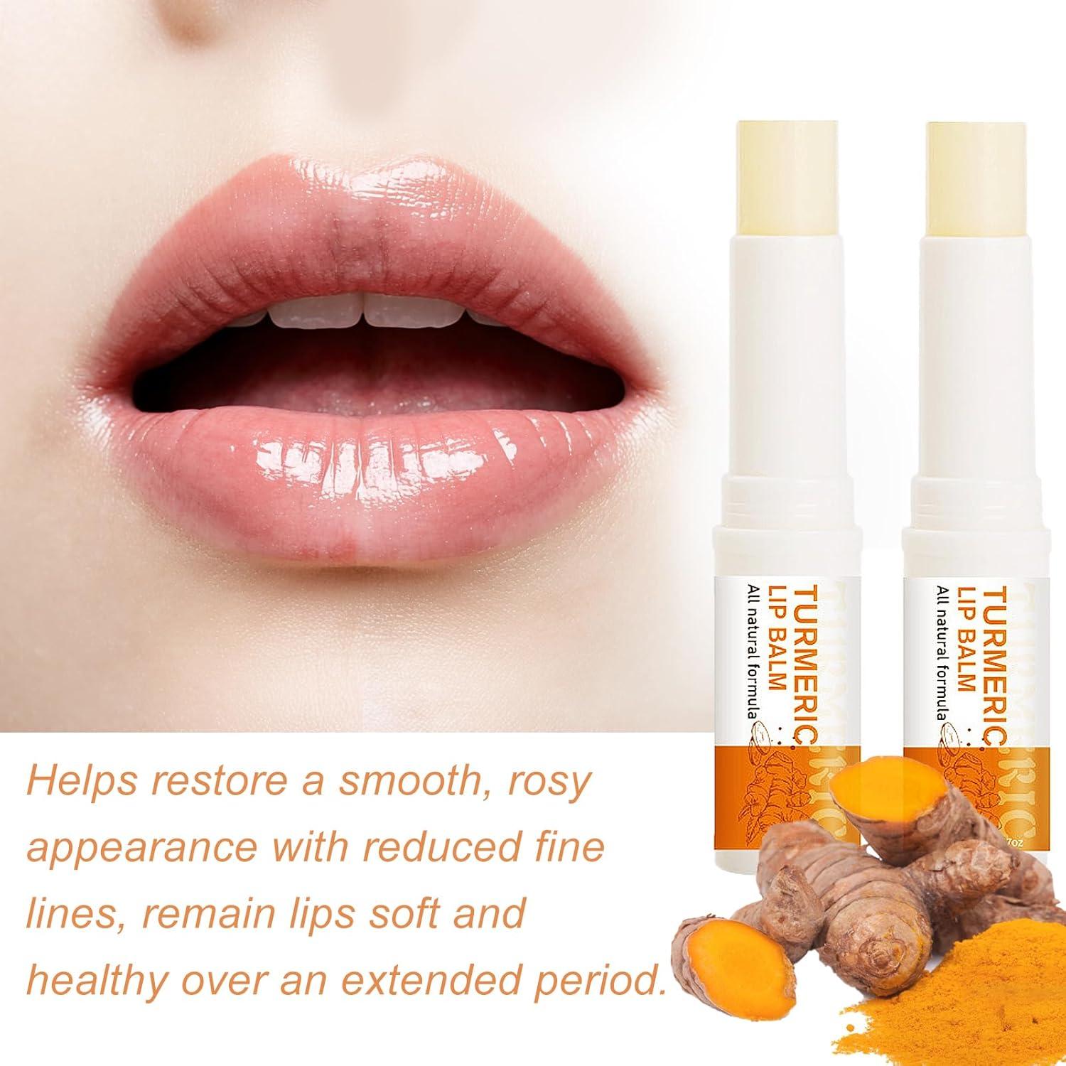 Bálsamo Labial de Cúrcuma HWM 5g x 2 - Hidratación y Exfoliación