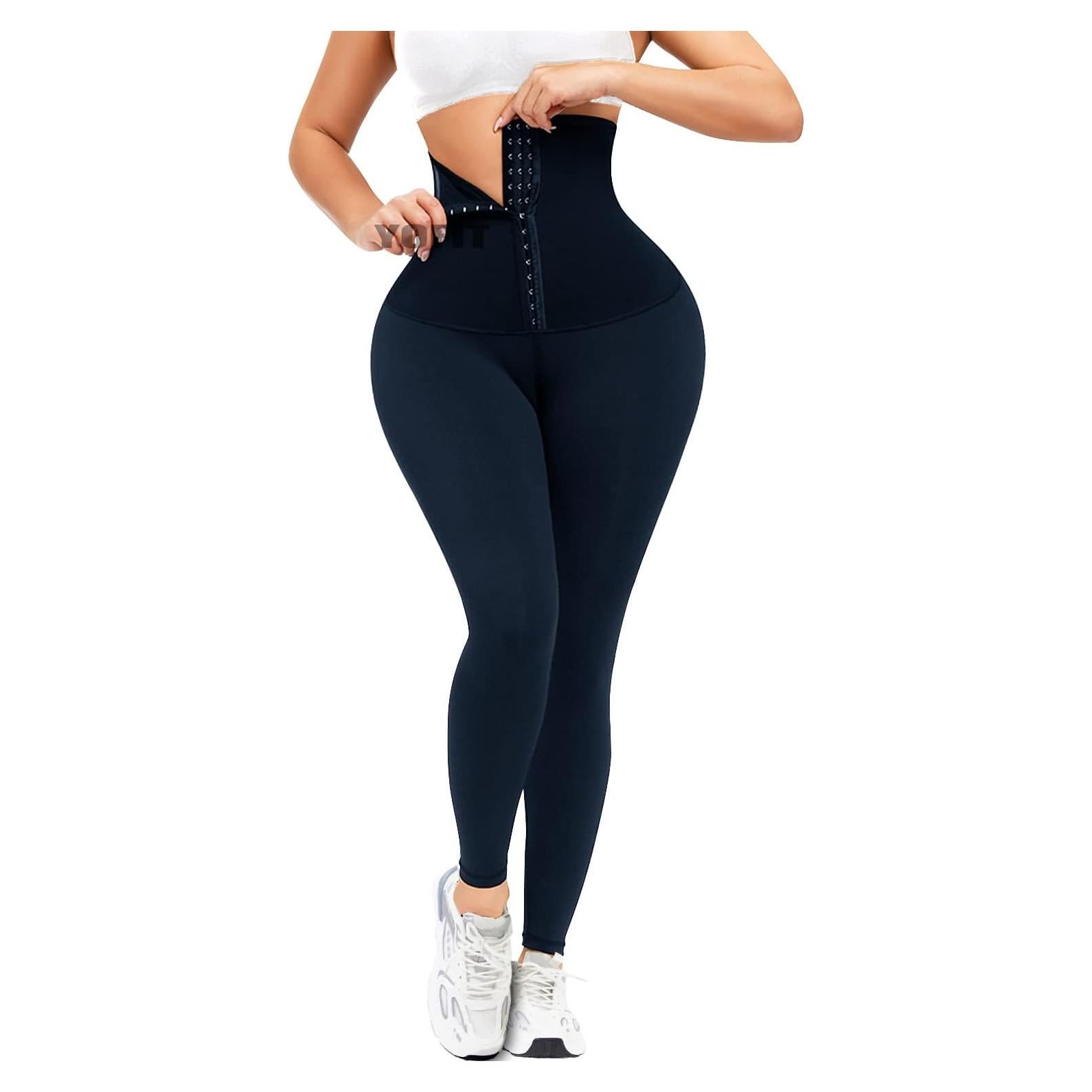 Leggings Corset YOFIT Cintura Alta Compresivos Marino