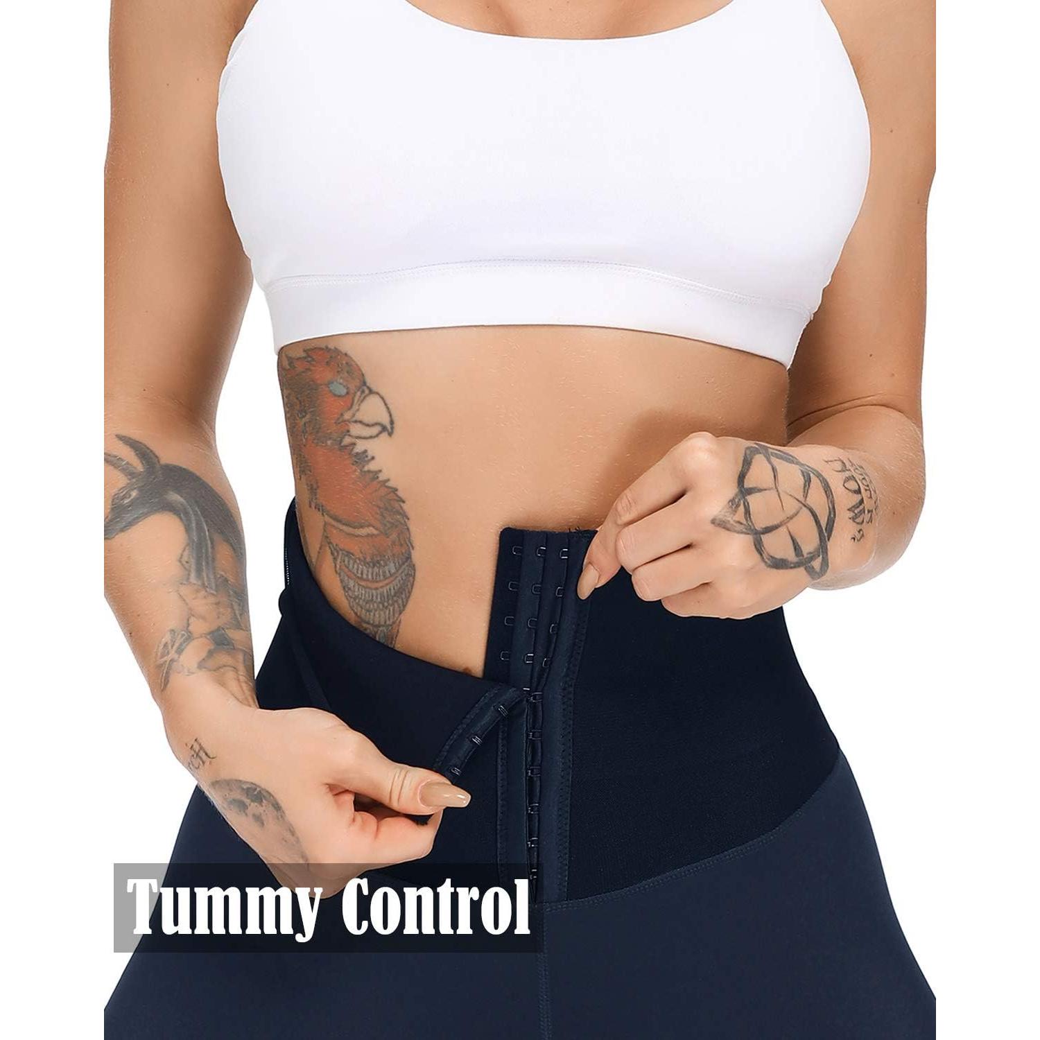 Leggings Corset YOFIT Cintura Alta Compresivos Marino