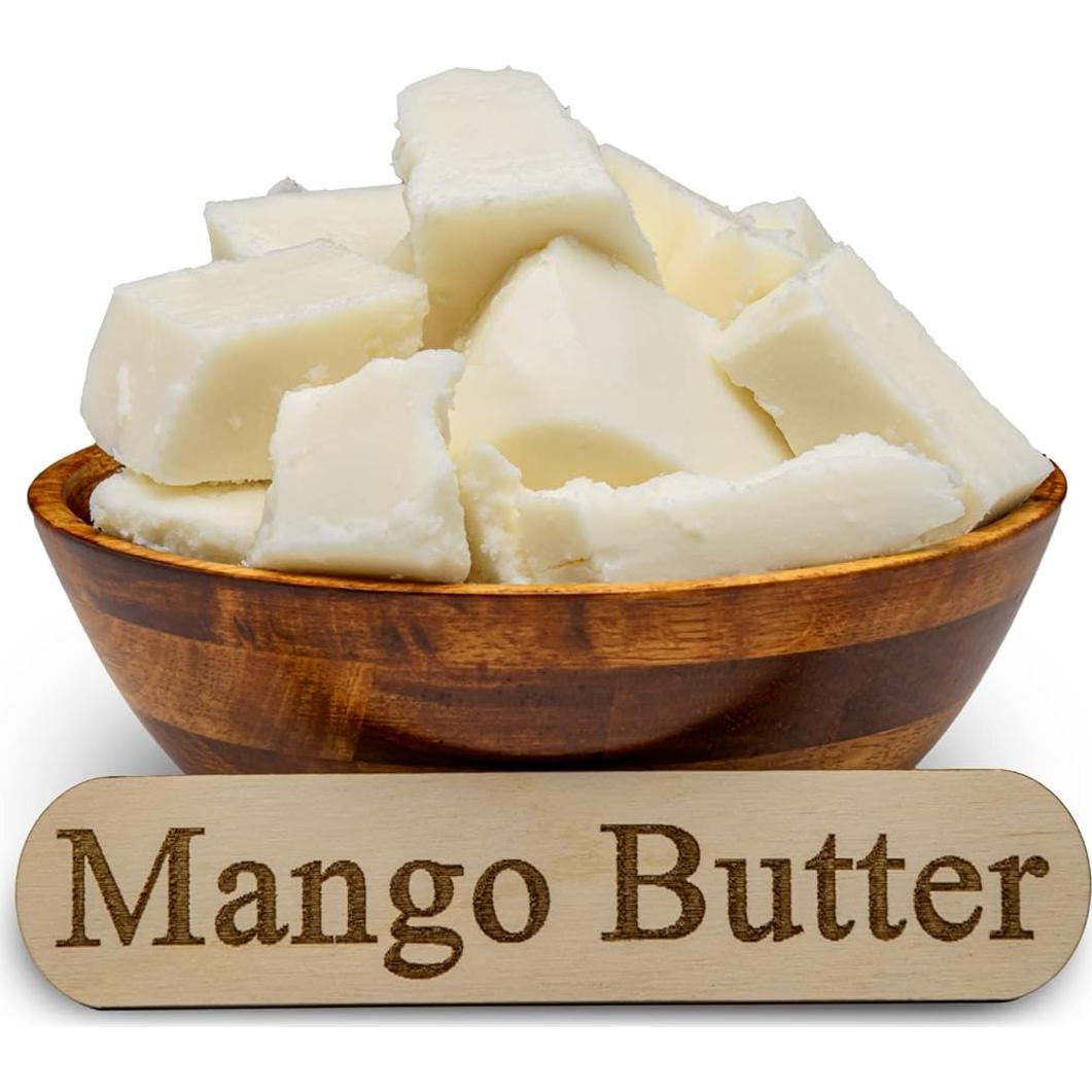 Manteca de Mango Cruda 454 g - 100% Pura Natural Plant Guru
