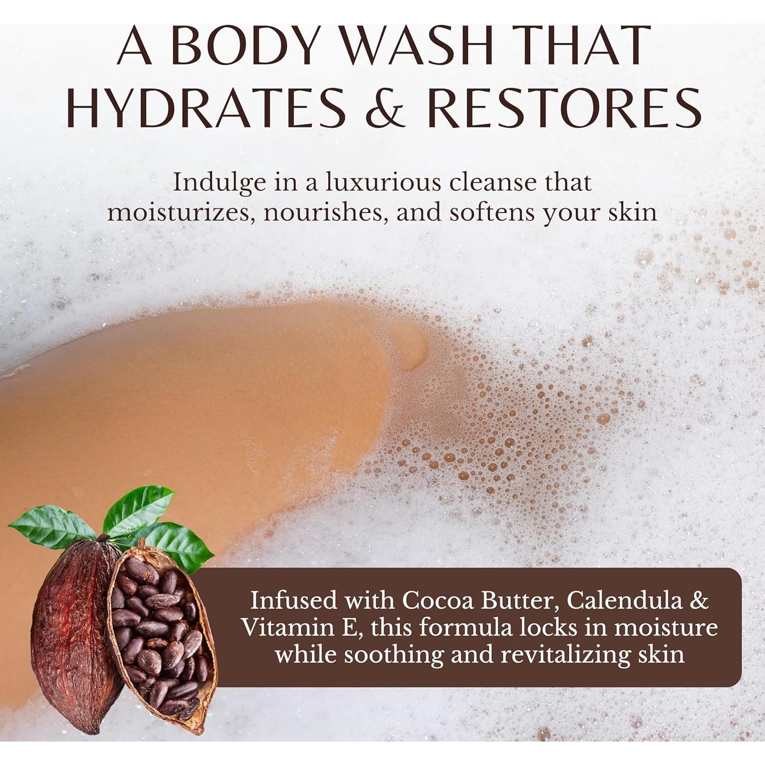 Gel de Ducha Hidratante Edenika Botanicals 473 ml Manteca de Cacao