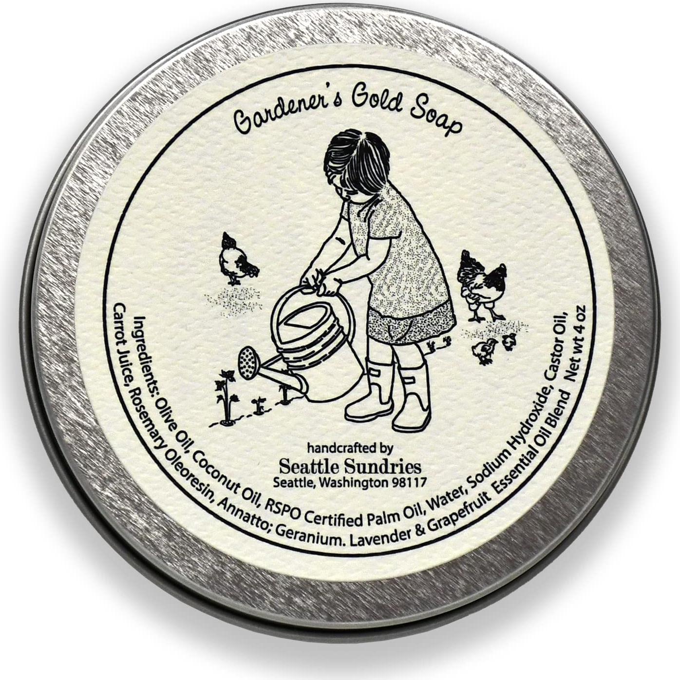 Jabón Natural en Barra Geranio y Pomelo Seattle Sundries 113g